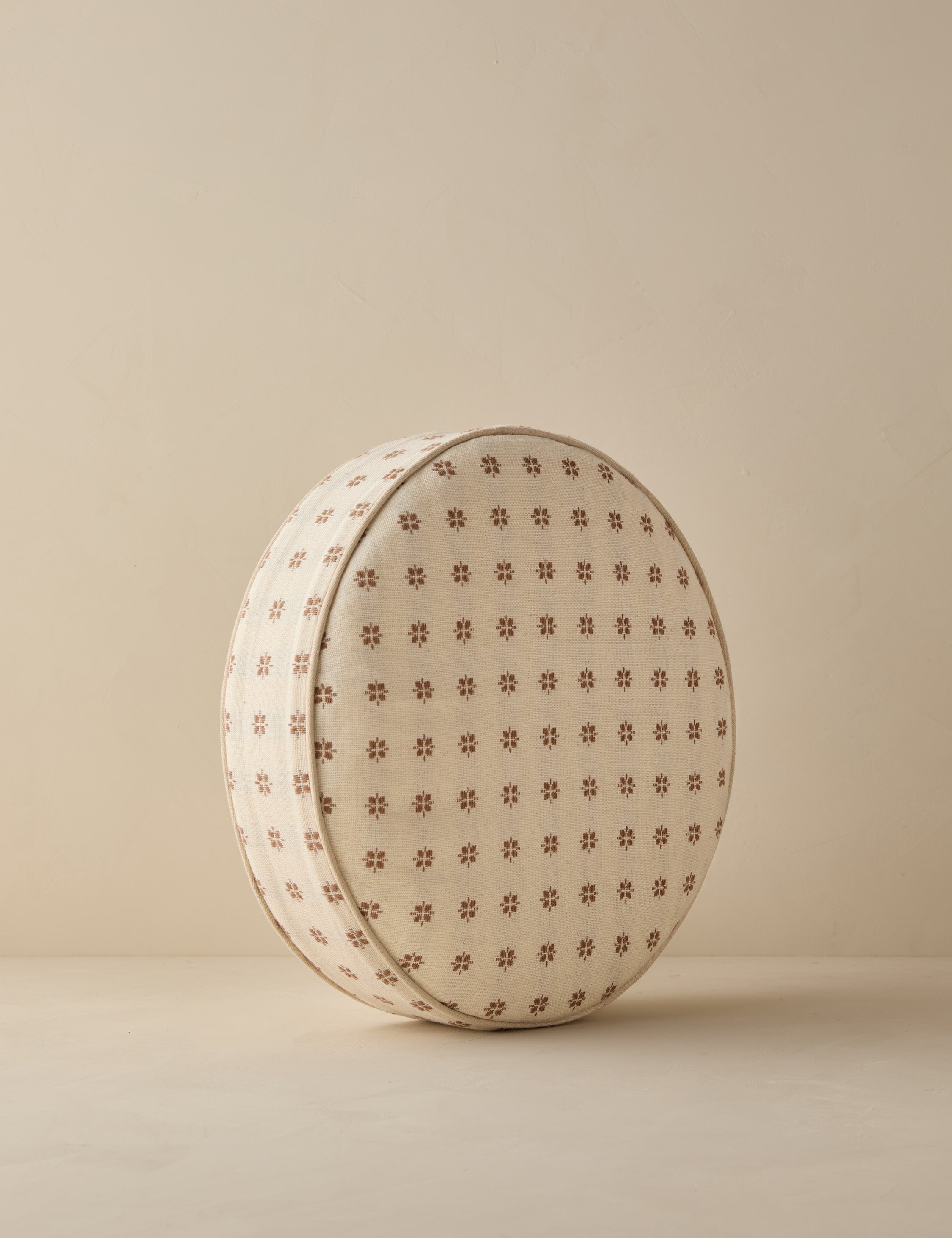 Lulu and Georgia Viveka Round Pillow – Ivory - view 2