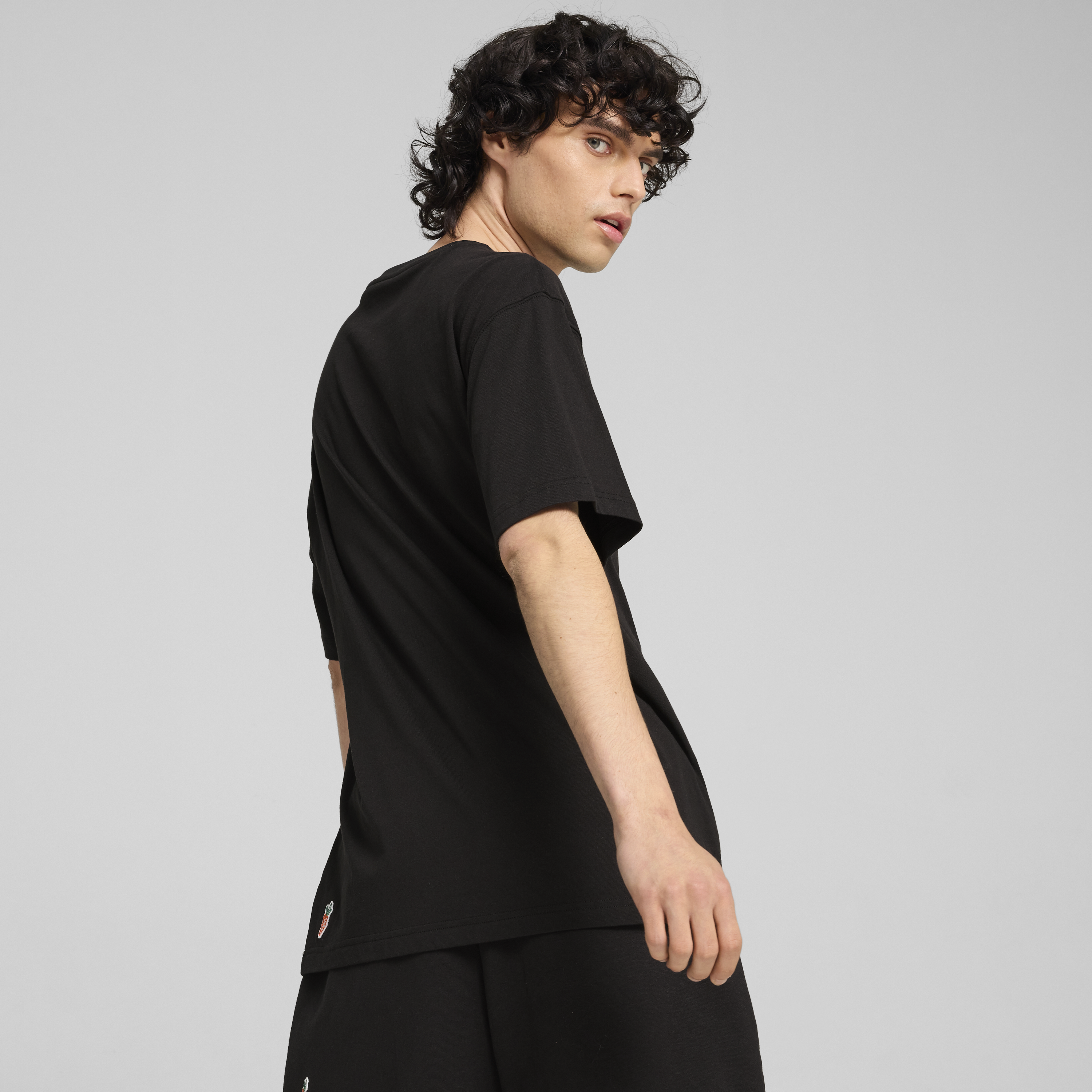 PUMA | x CARROTS RELAXED FIT GRAPHIC TEE { BLACK - view 6