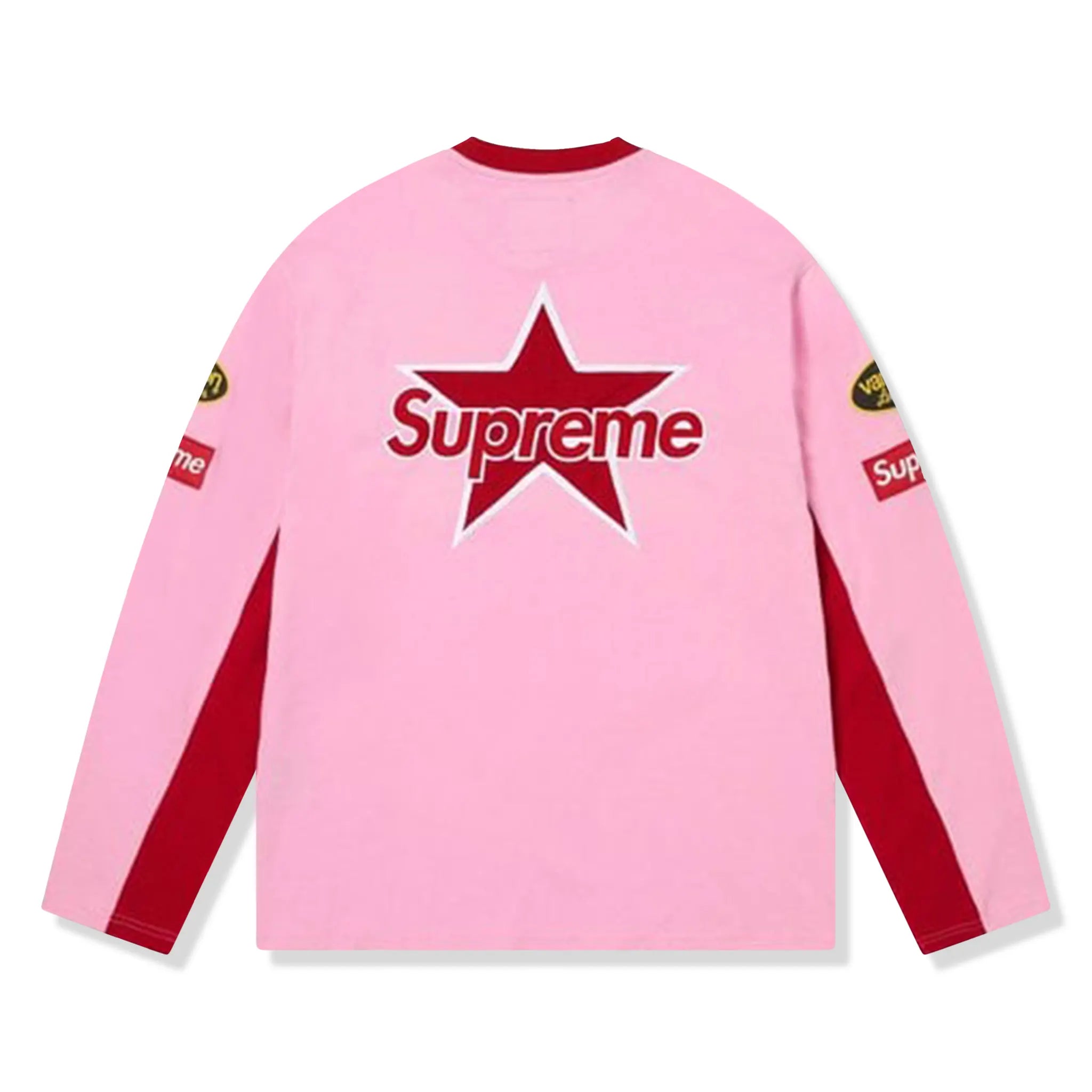 Supreme x Vanson L/S Pink Top (SS26) - view 2