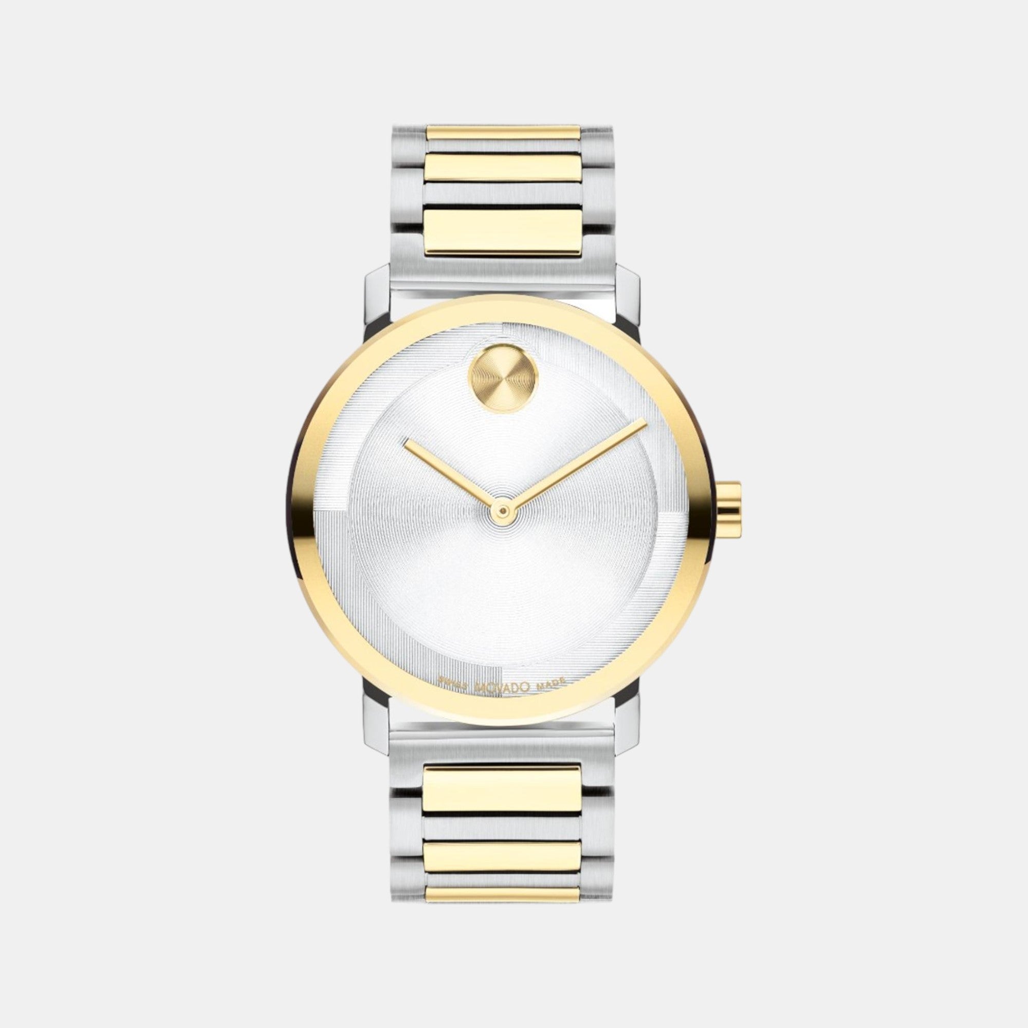 Movado Bold Evolution 2.0 Men Quartz Silver Dial Analog Stainless Steel Watch 3601087