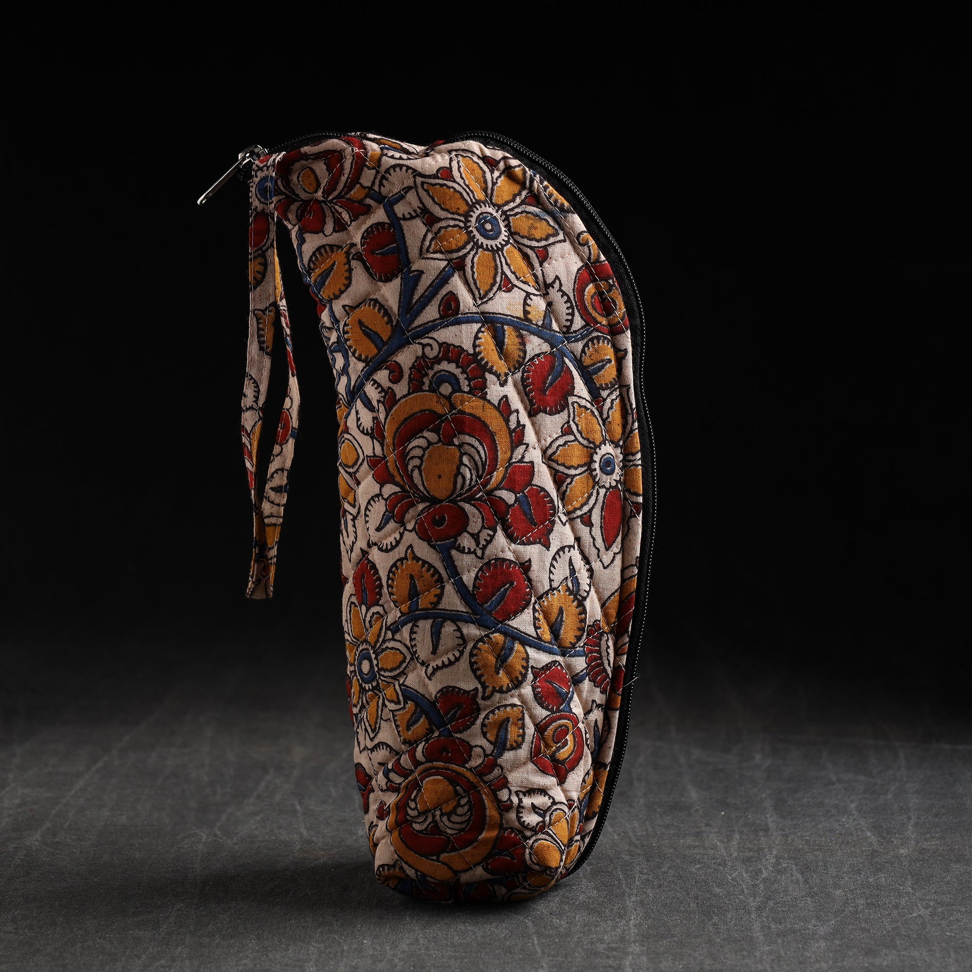 JALPARI Beige - Handmade Cotton 1L Water Bottle Cover 06 - view 2