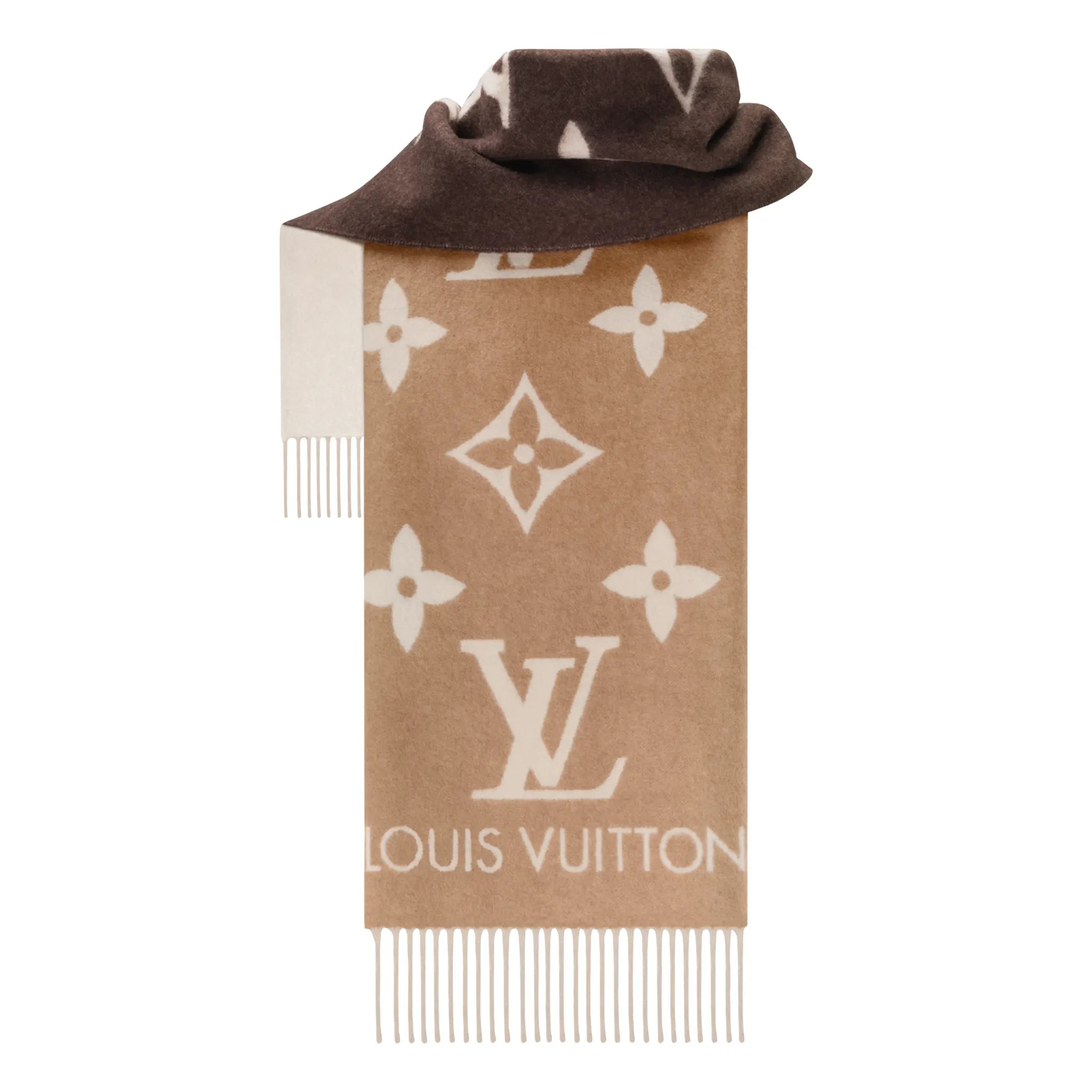 Louis Vuitton Reykjavik Gradient Beige Scarf - view 2