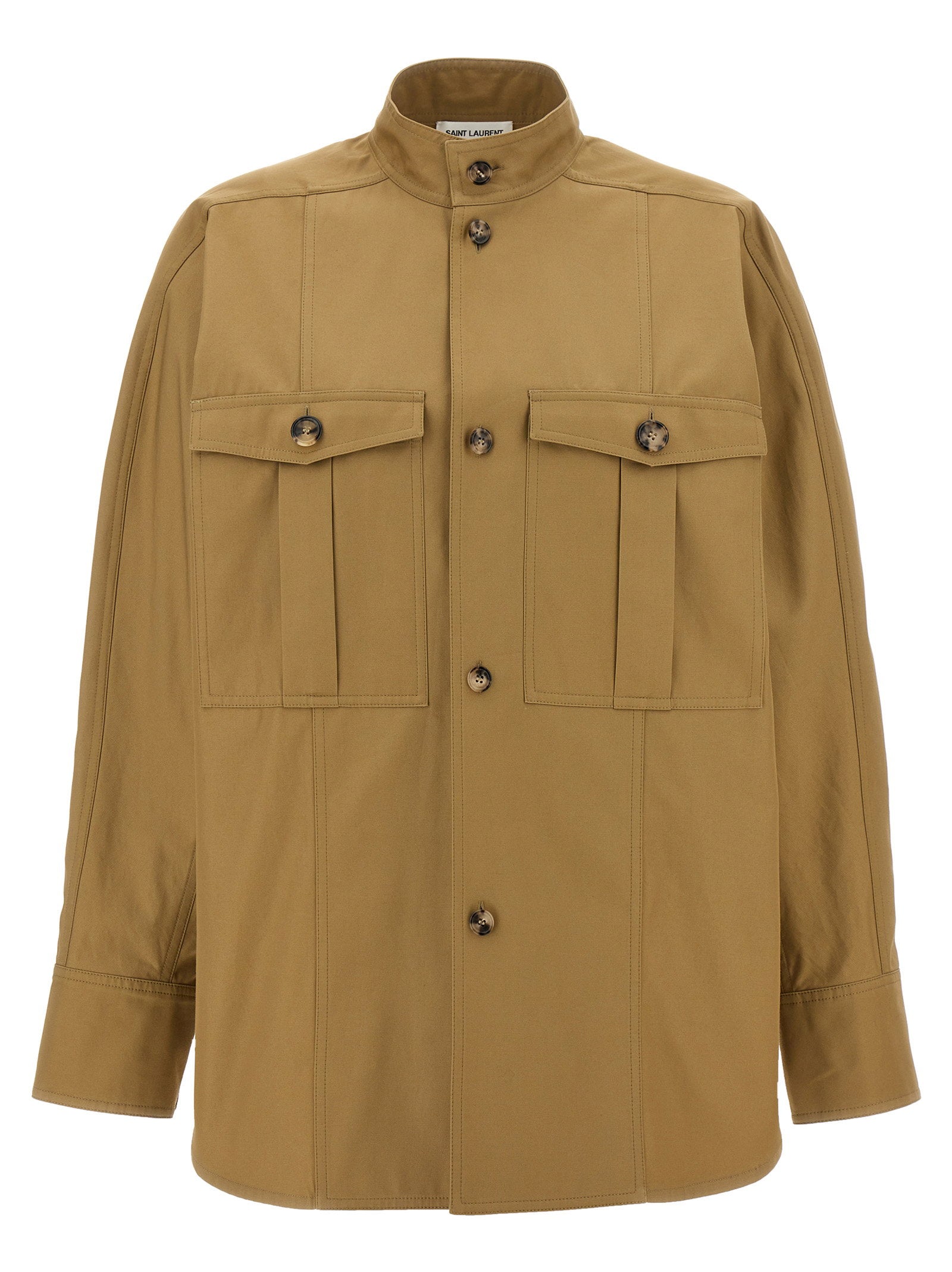 Saint Laurent Saharienne Shirt – 100% cotton