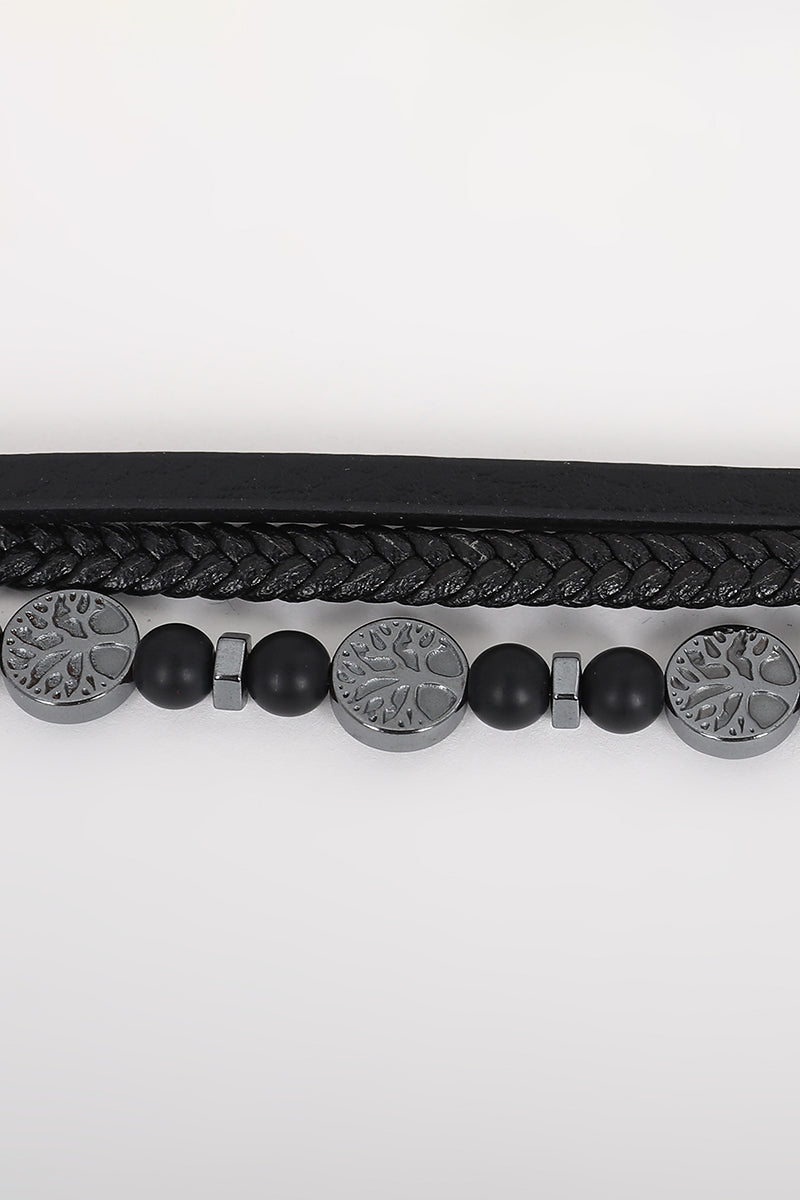 SNITCH Midnight Eclipse Braid Bracelet – Black - view 3