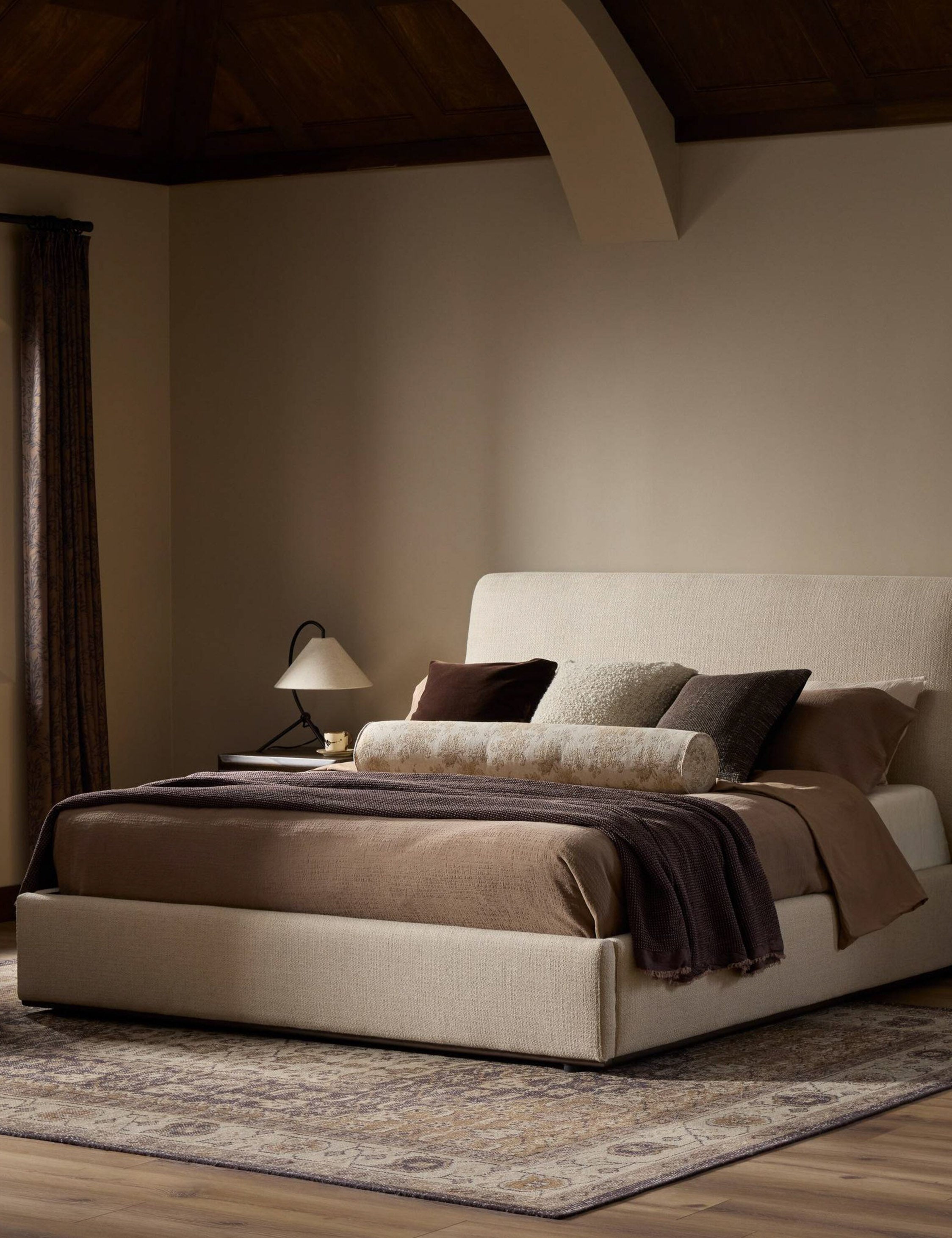 Lulu and Georgia Shirin Platform Bed – Flax - view 2