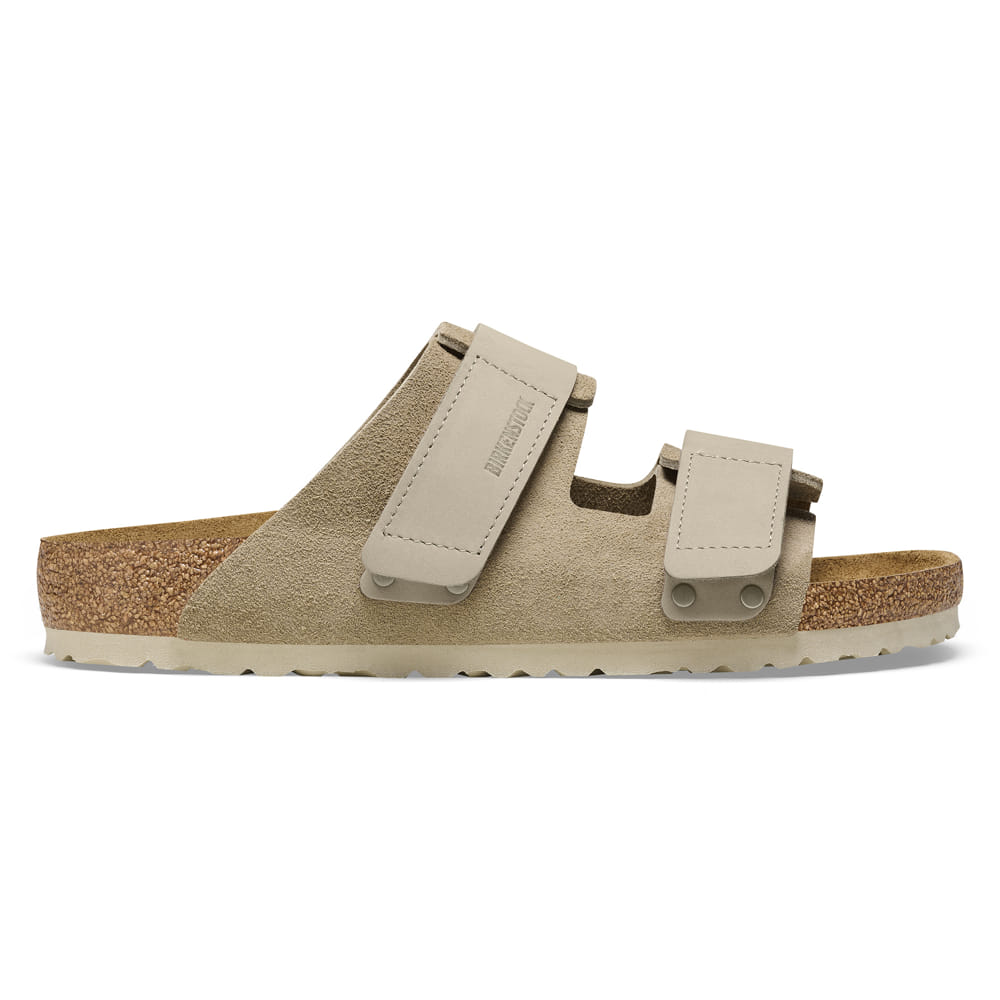 Birkenstock Uji Nubuck Suede Leather – Beige Beige/Taupe - view 4