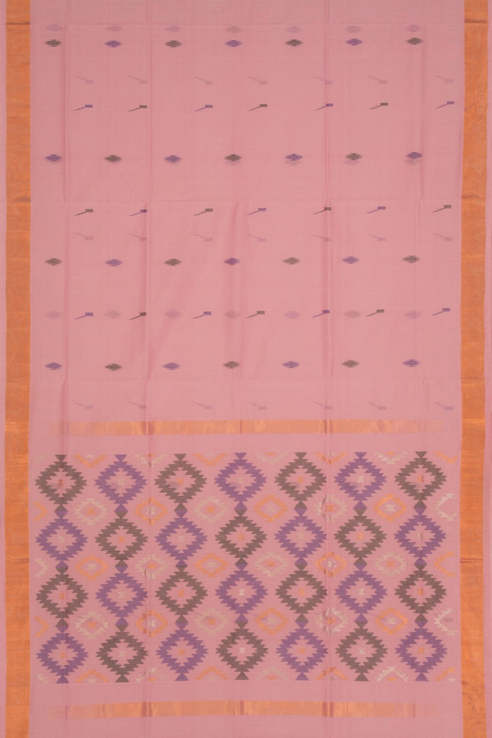 Kalanjali Cotton Jamdani Saree – Women's - view 3