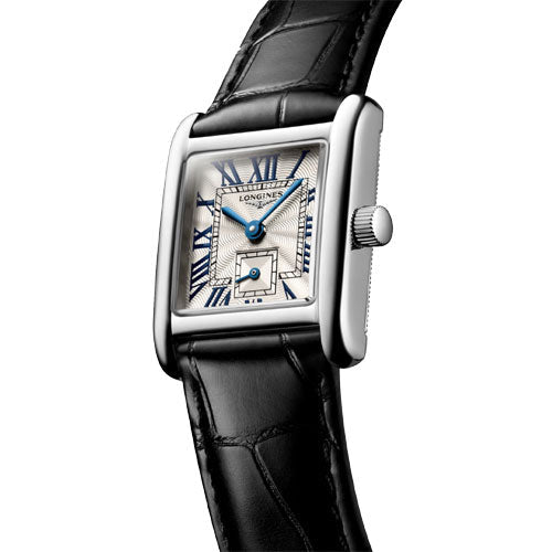Longines Mini Dolcevita Silver Flinque Dial Women 21.5mm - view 2
