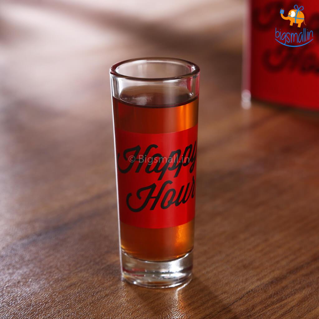 Vinny Y Happy Hour Flask and Shot Glasses Set - view 8