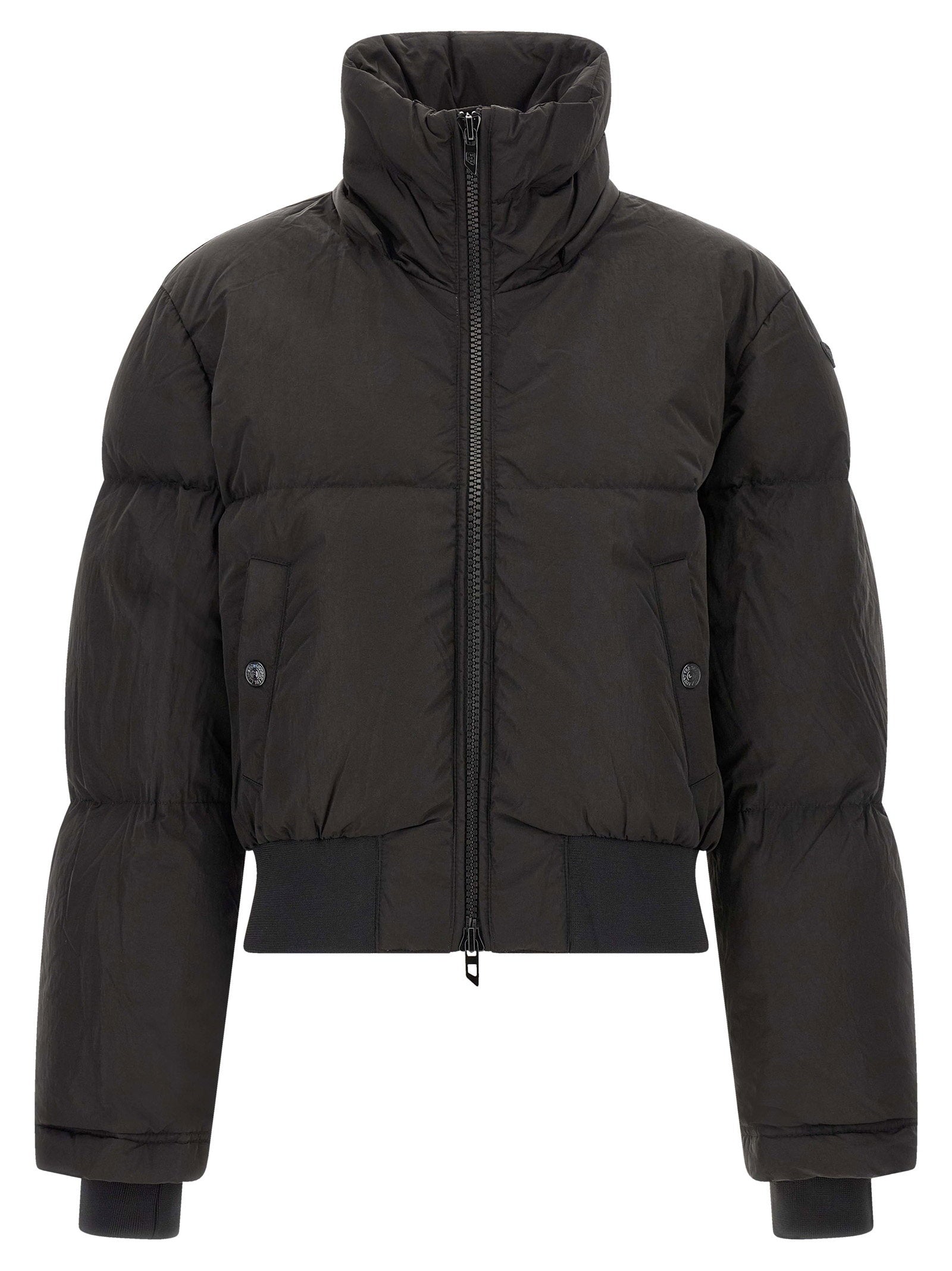 Diesel W-peyt-short-new-wd Down Jacket – 100% polyamide - view 2