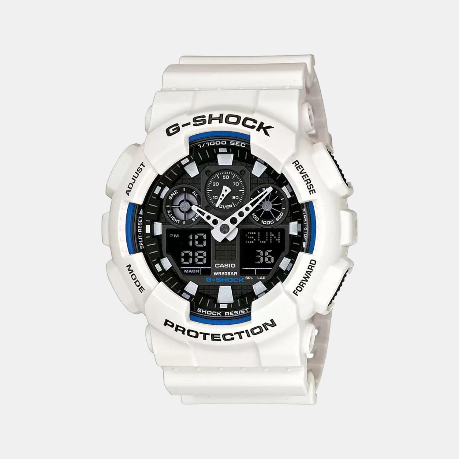 Casio G-Shock Men Quartz Black Dial Analog-Digital Resin Watch G345
