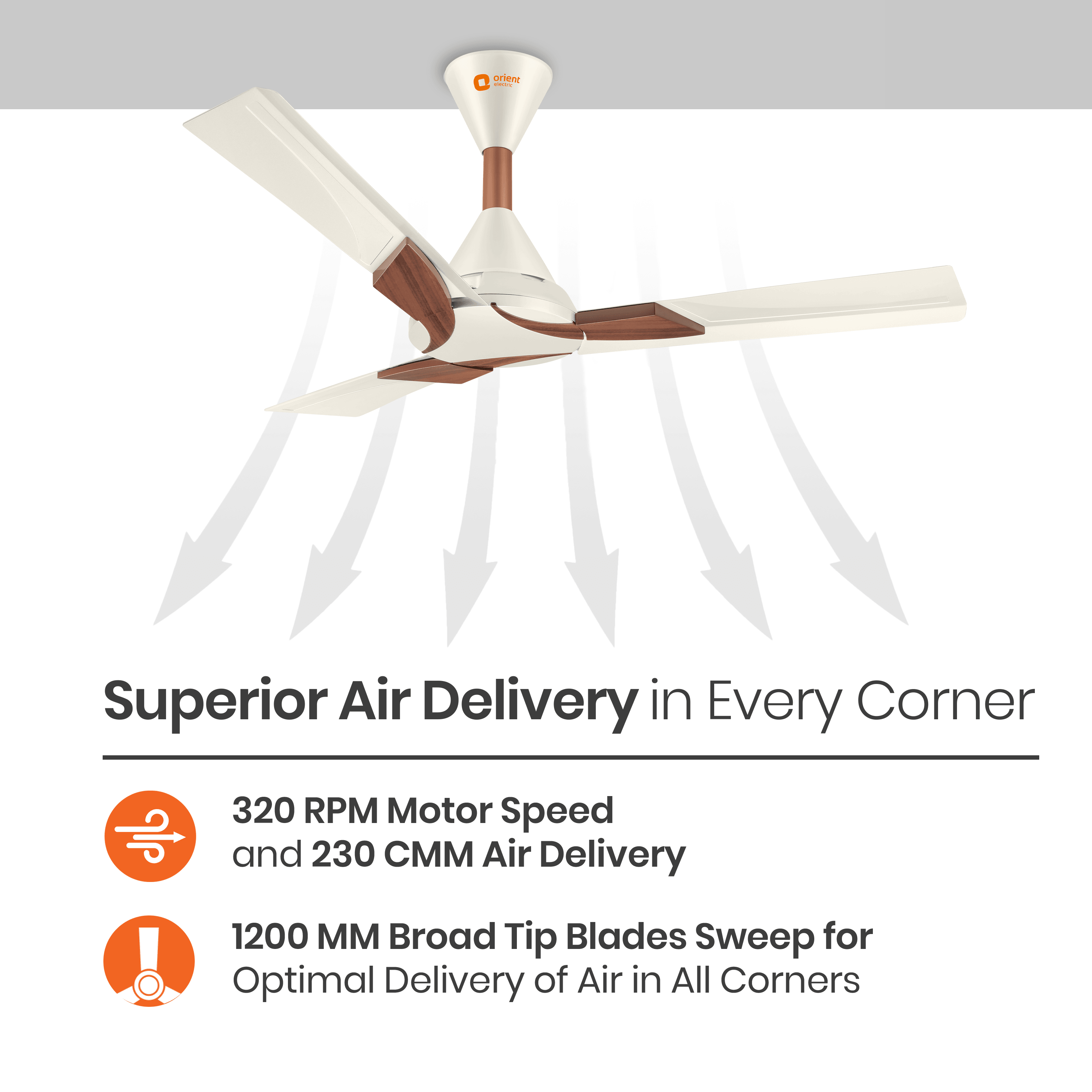 orientelectric Wendy with Remote BEE Star Rated Ceiling Fan - view 18