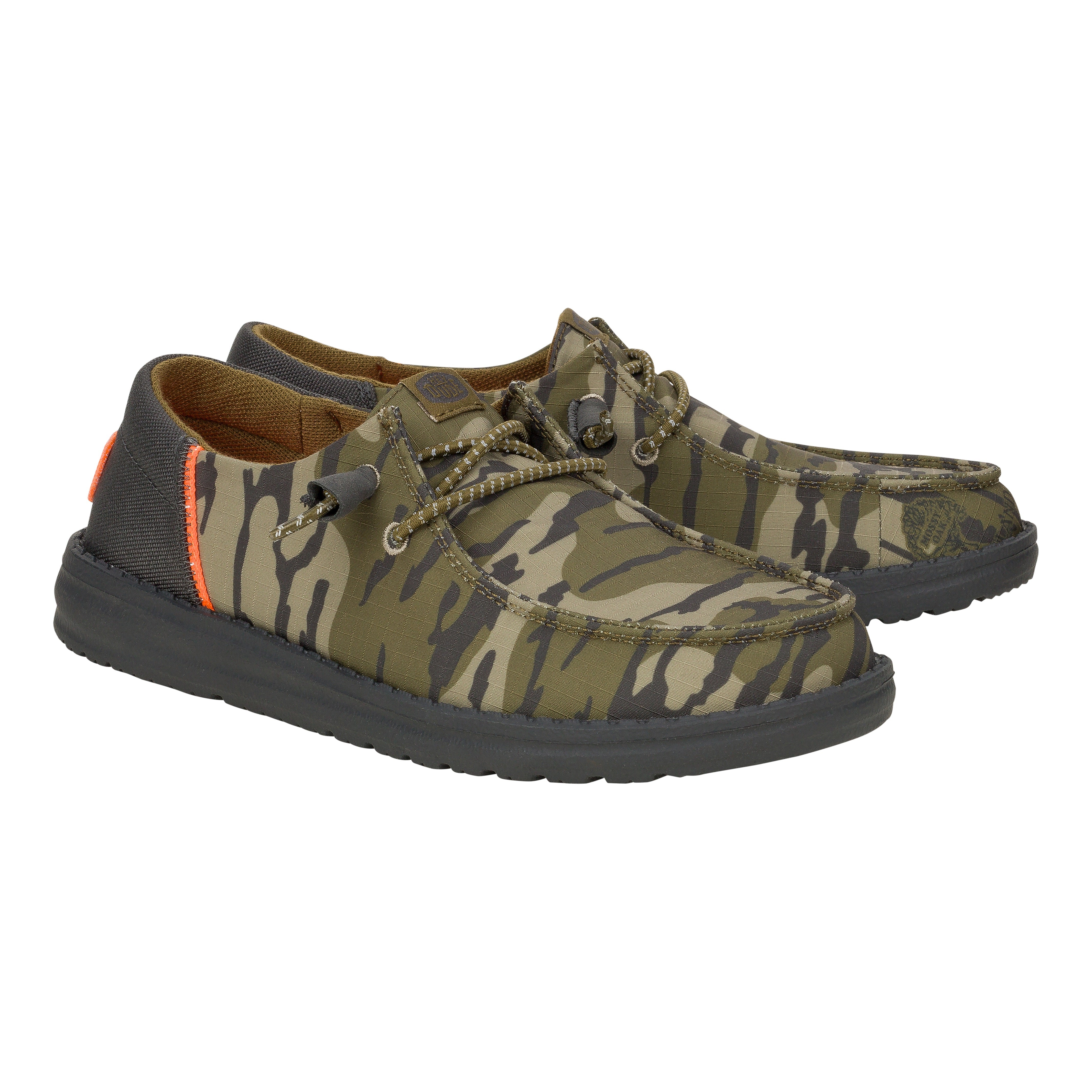 HEYDUDE shoes Wendy Funk Mossy Oak® Bottomland® - Black Camo - view 2