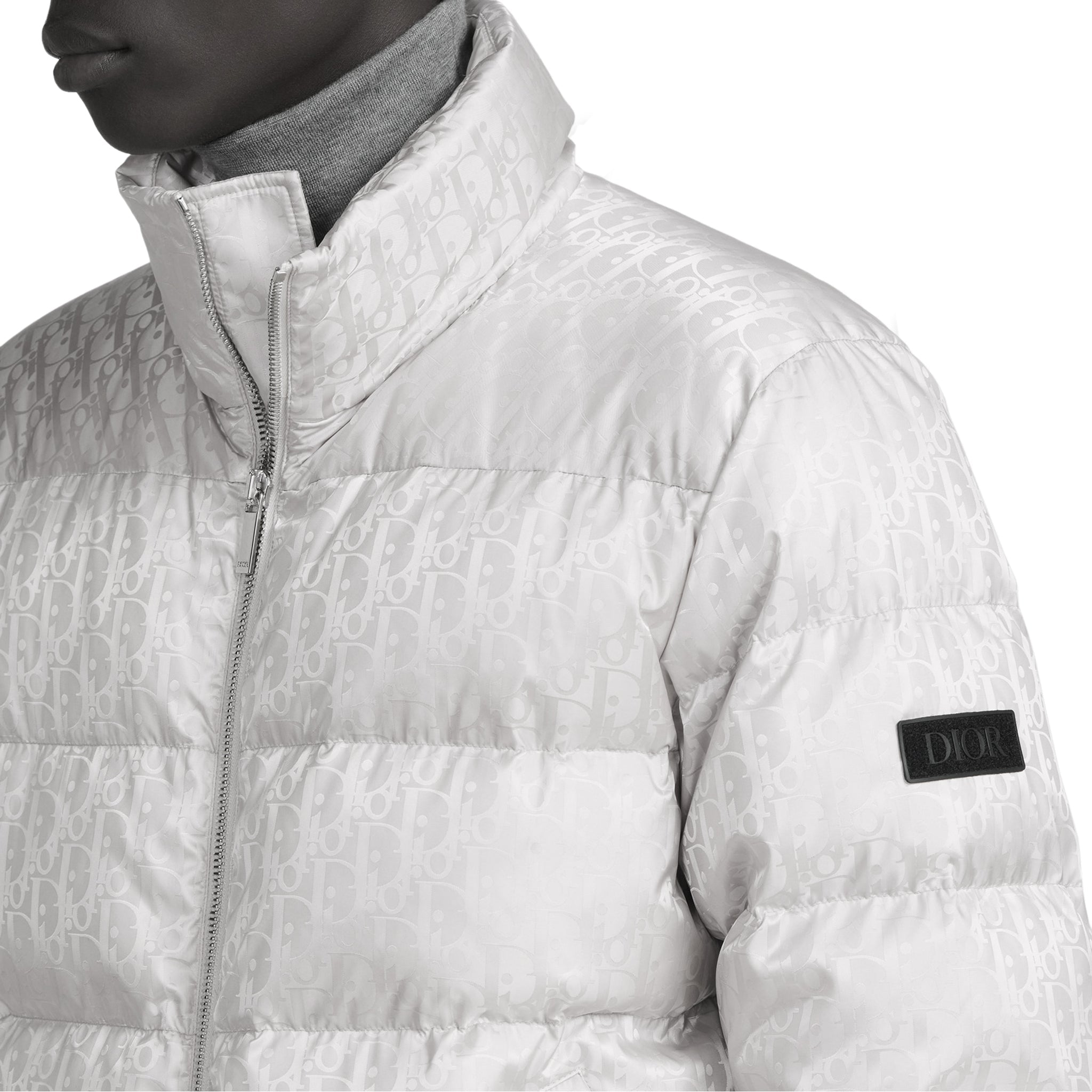 Dior Oblique Blouson Pearl Jacket – White - view 4