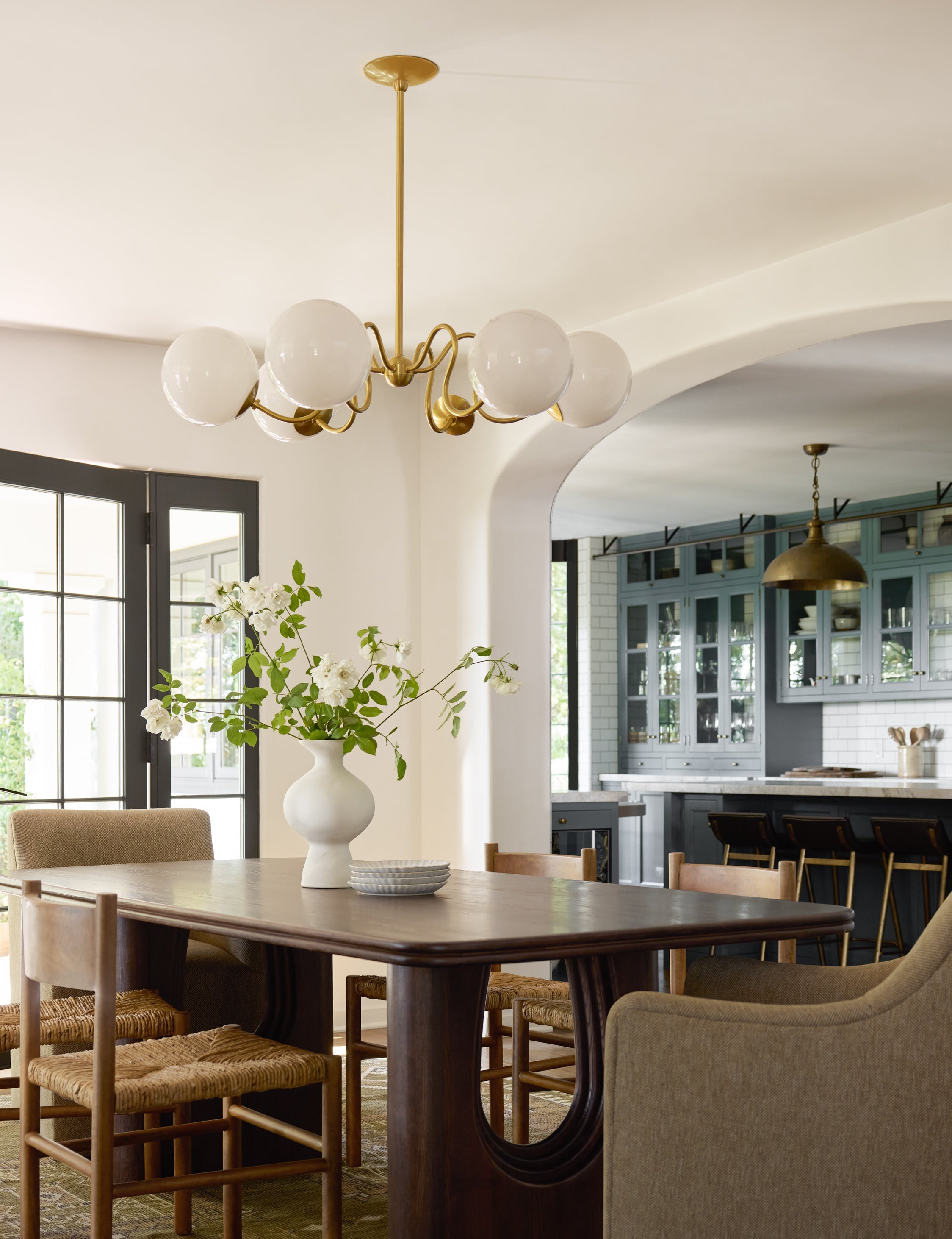 Lulu and Georgia Julius Chandelier – Aged Brass - view 3