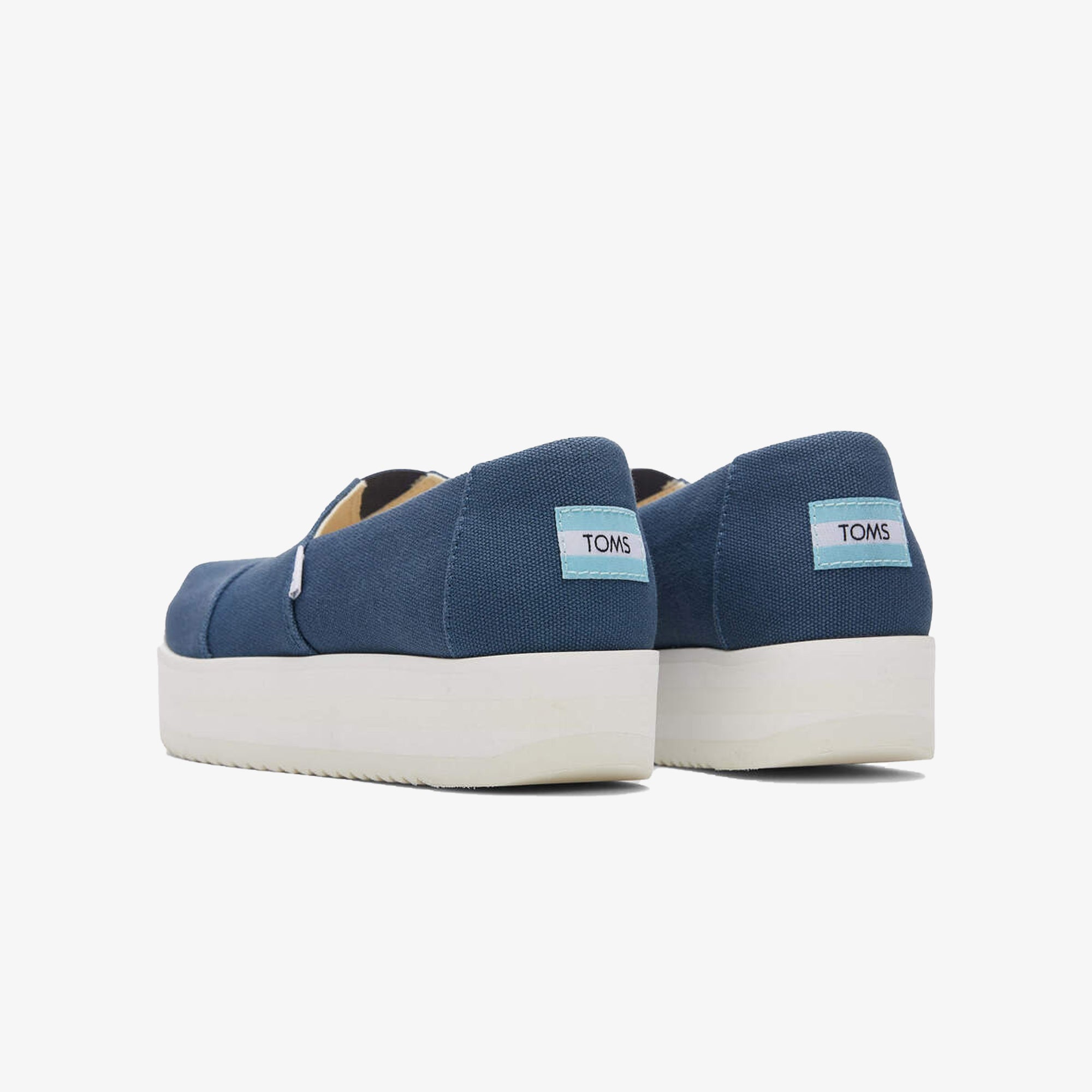Toms | ALPARGATA MIDFORM ESPADRILLE { BLUE - view 2