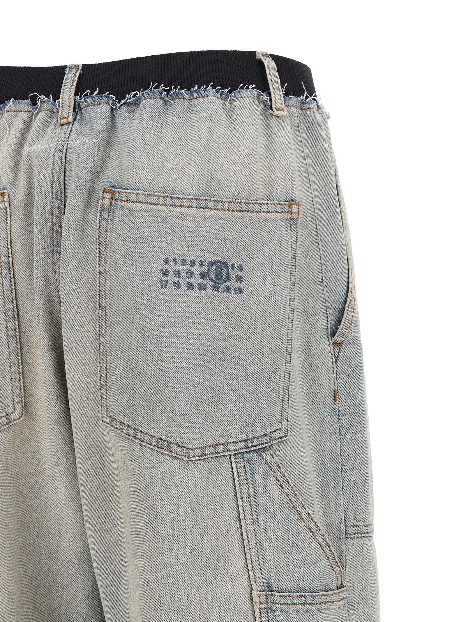 Mm6 Maison Margiela Numeric Signature Mm6 Jeans - view 4