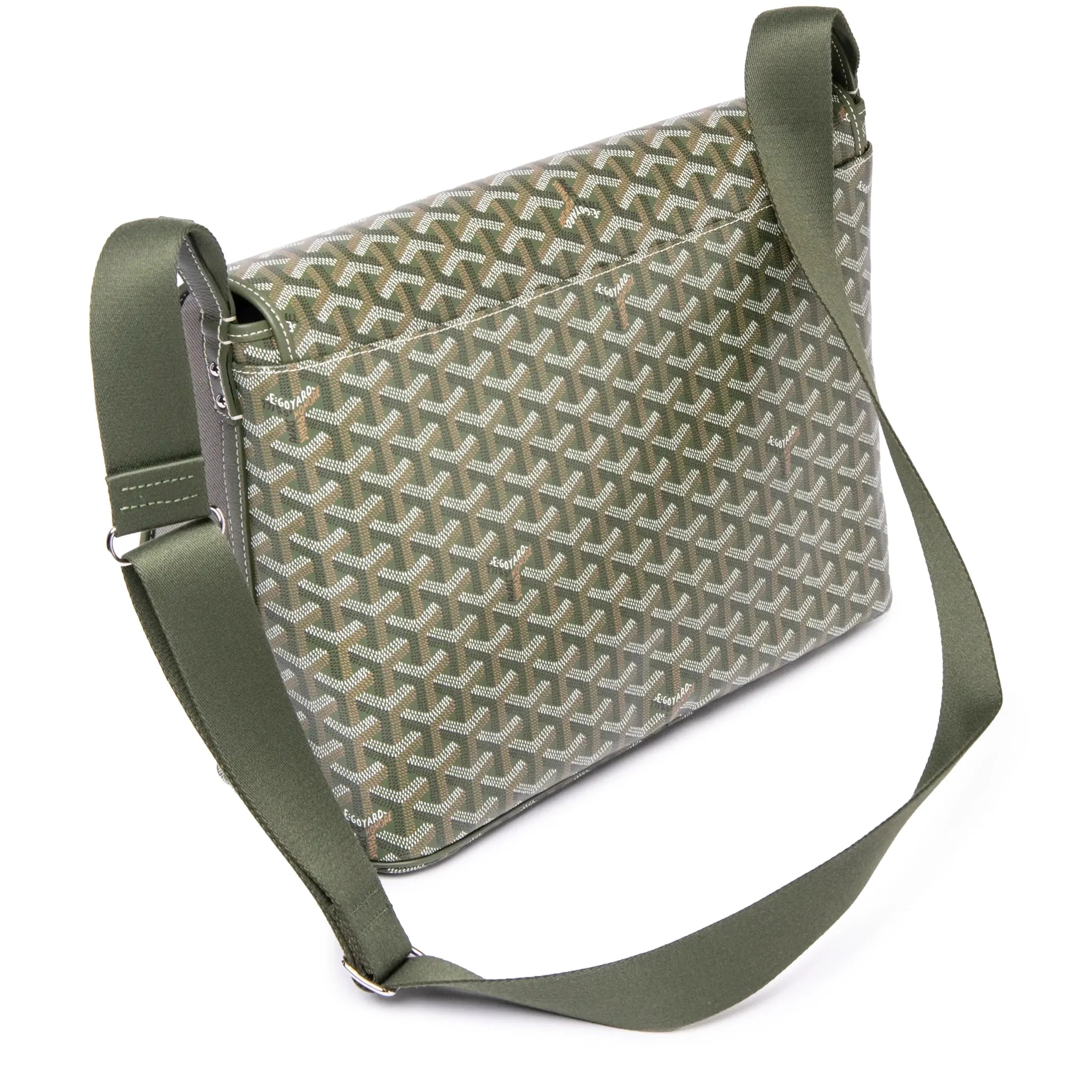 Goyard Capetien MM Khaki Messenger Bag - view 4