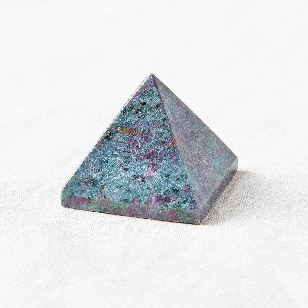 Tiny Rituals Ruby-Kyanite Pyramid