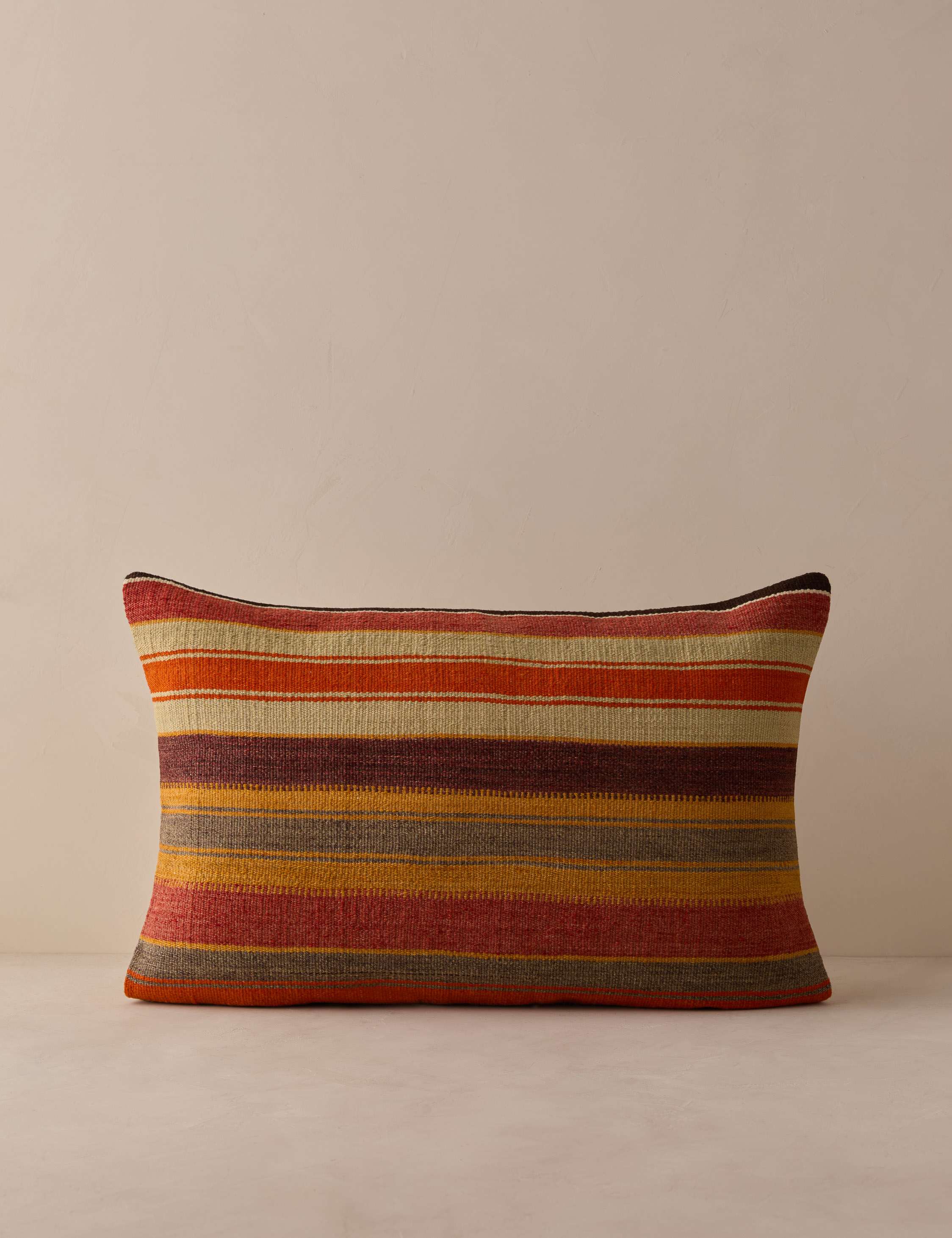 Lulu and Georgia Vintage Lumbar Pillow No. 356, 16" x 24"