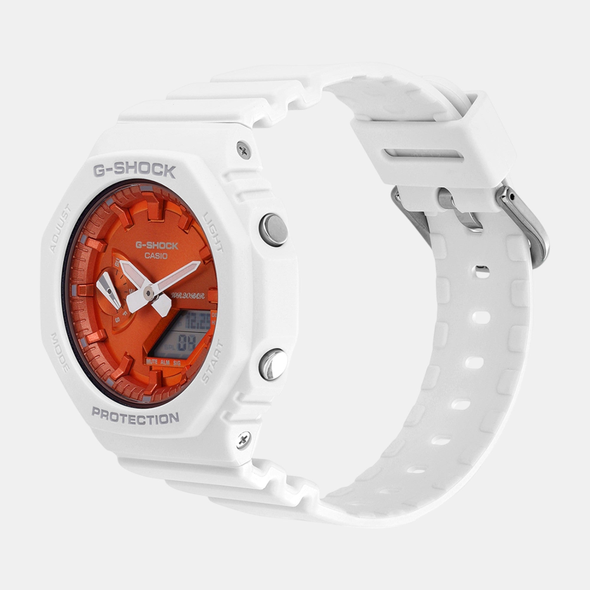 Casio G-Shock Women Quartz Orange Dial Analog-Digital Resin Watch G1491 - view 2