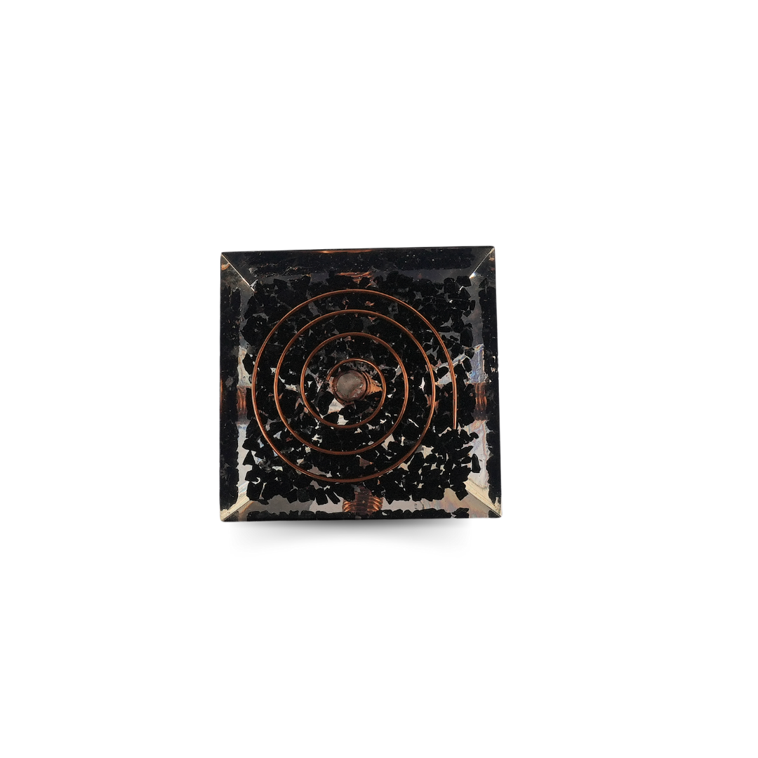 Gemsmantra Amethyst Orgonite Pyramid/Orgone Pyramid - view 5