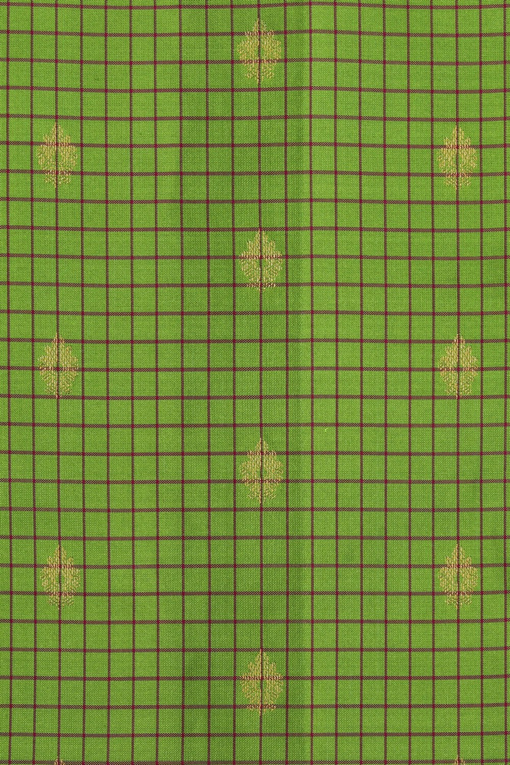 Kalanjali Gadwal Silk Green Saree – Women's - view 2