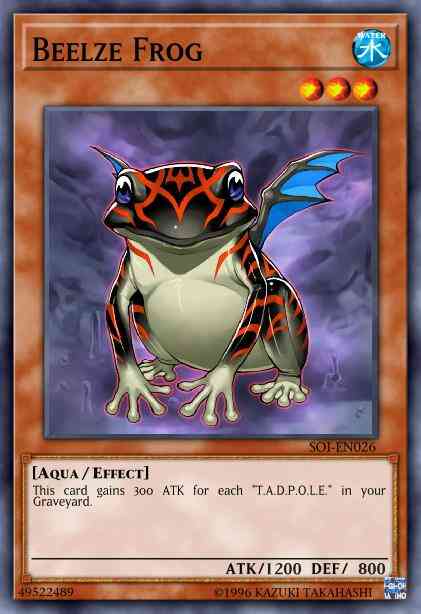 Yu-Gi-Oh! Beelze Frog - SOI-EN026 - Common - 1st Edition