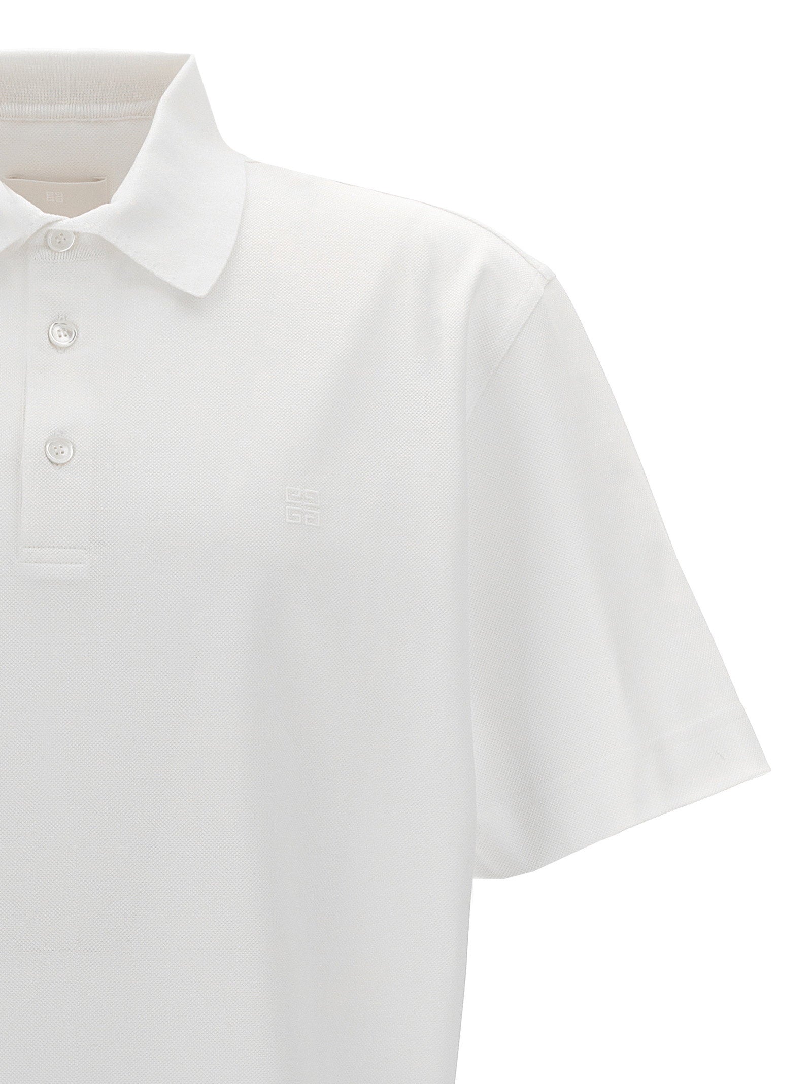 Givenchy Logo Embroidery Polo Shirt – 100% cotton - view 3