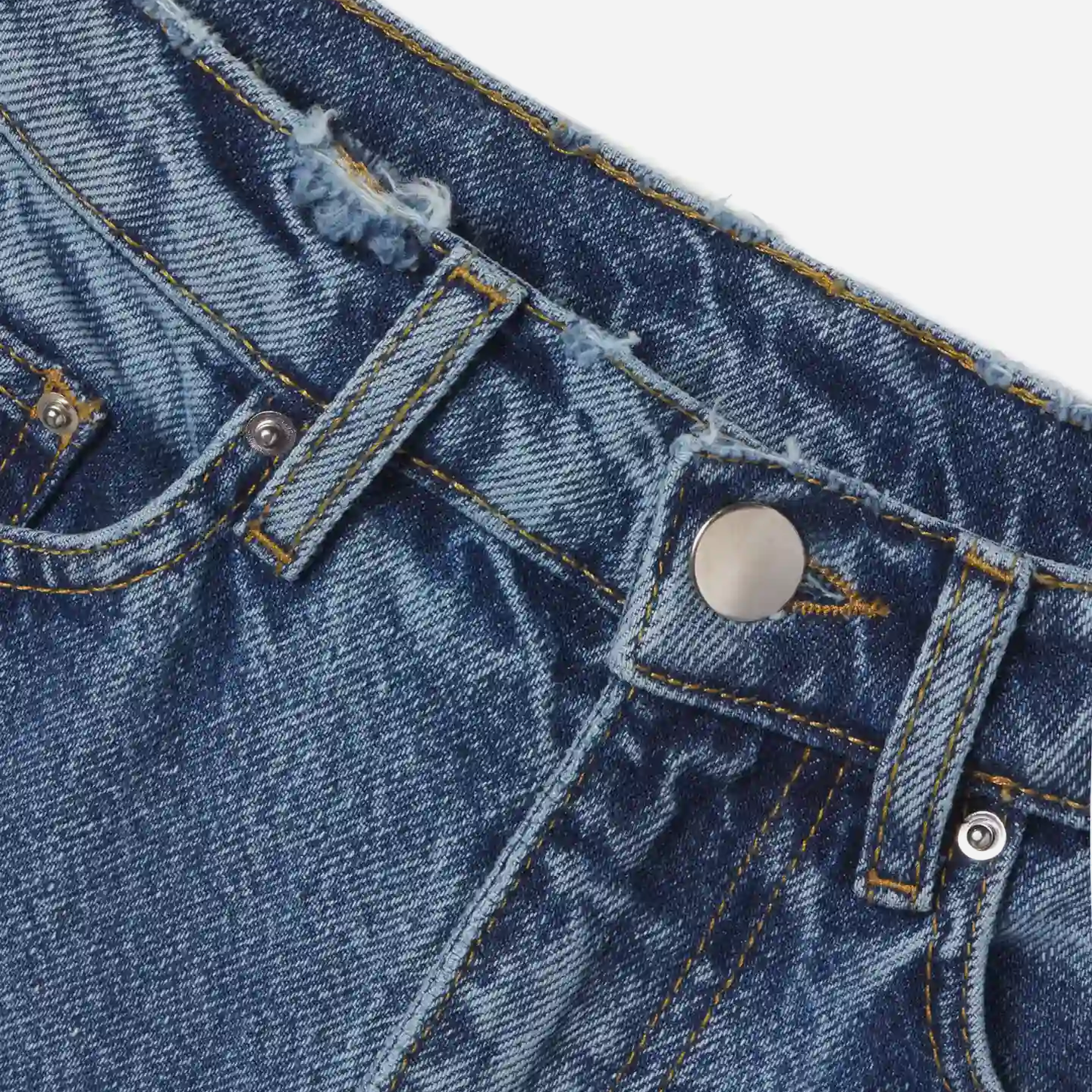 KHY Classic Straight Leg Denim Light Wash - view 2