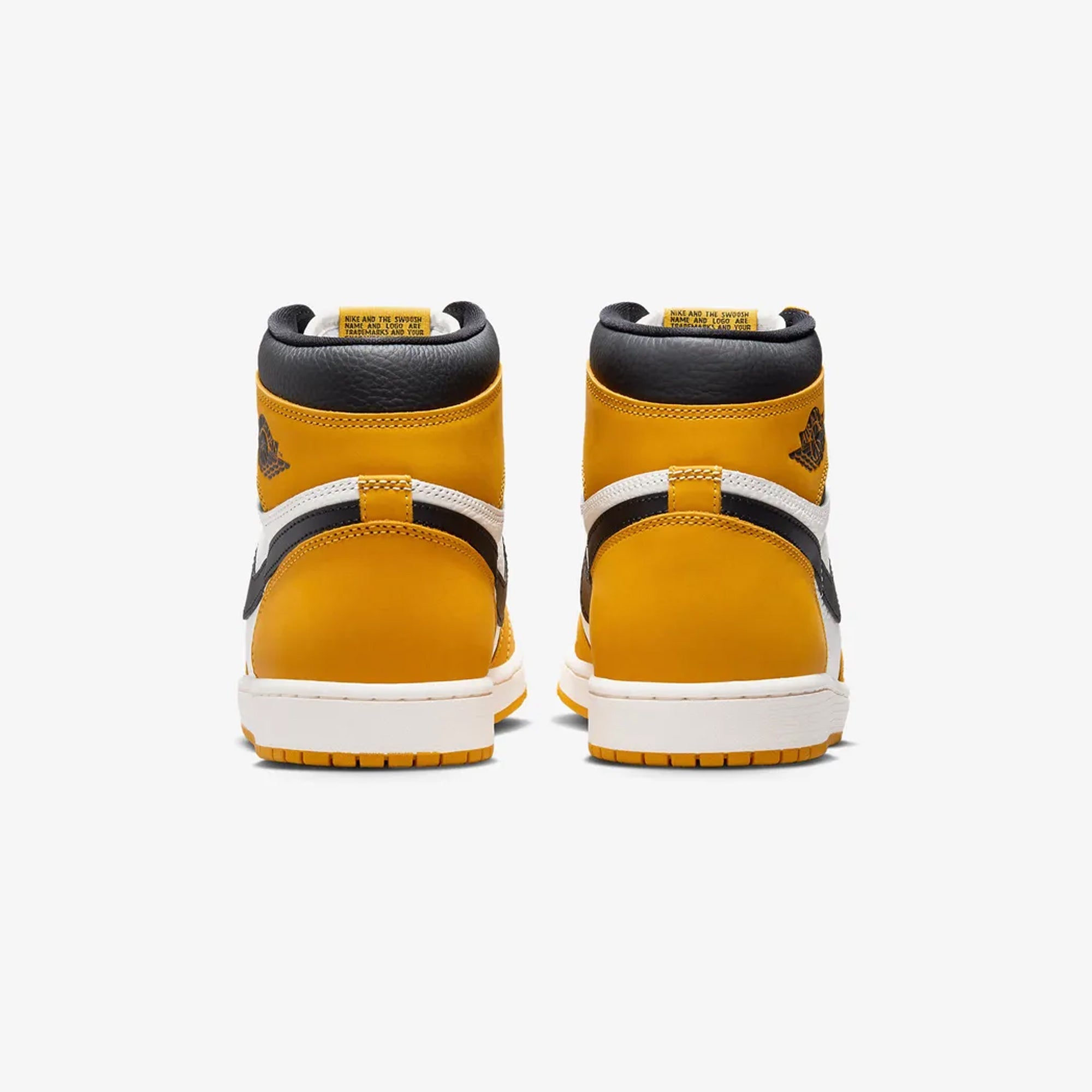 Jordan | AIR JORDAN 1 RETRO HIGH OG { YELLOW OCHRE/BLACK-SAIL - view 2
