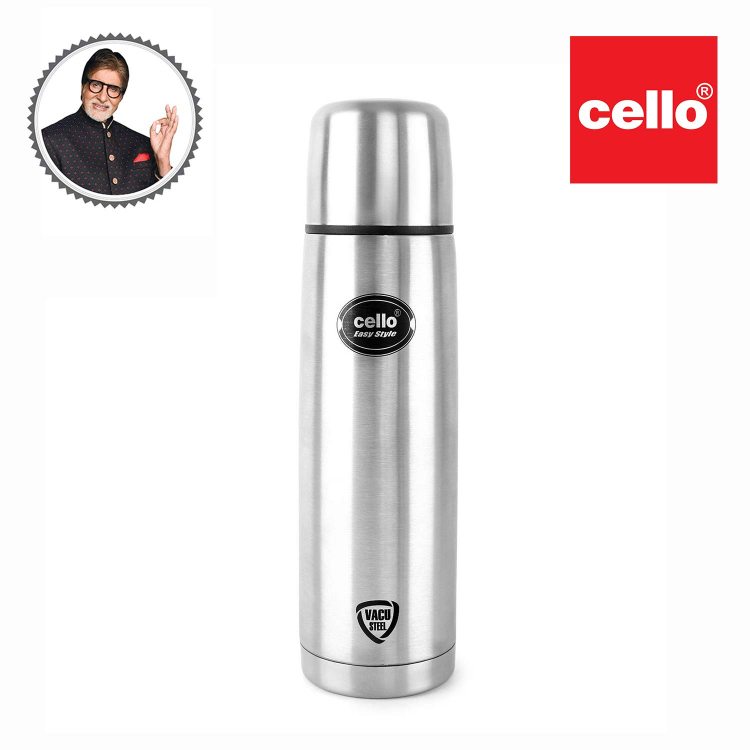 Cello Easy Style Flask, Vacusteel Water, 750ml - view 5