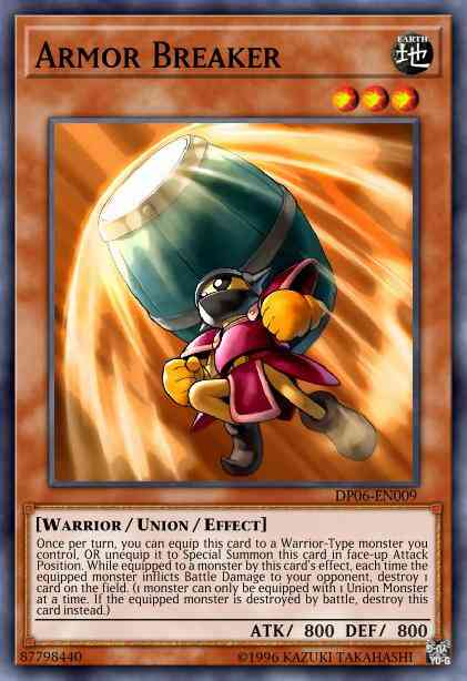 Yu-Gi-Oh! Armor Breaker - DP06-EN009 - Rare - 1st Edition