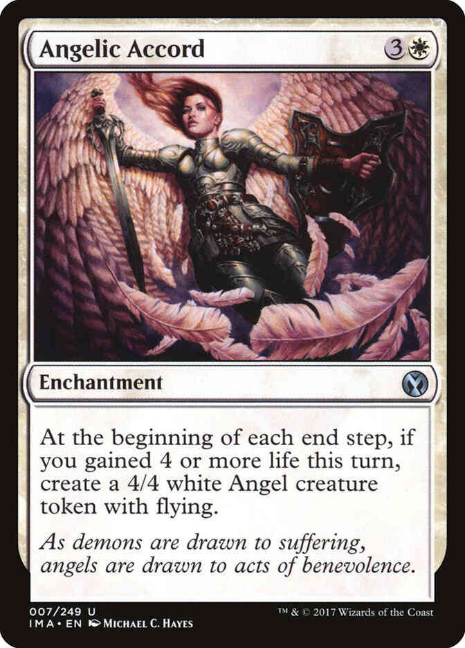Angelic accord 7 – Magic Angelic Accord [7] [Iconic Masters] [Non-Foil]