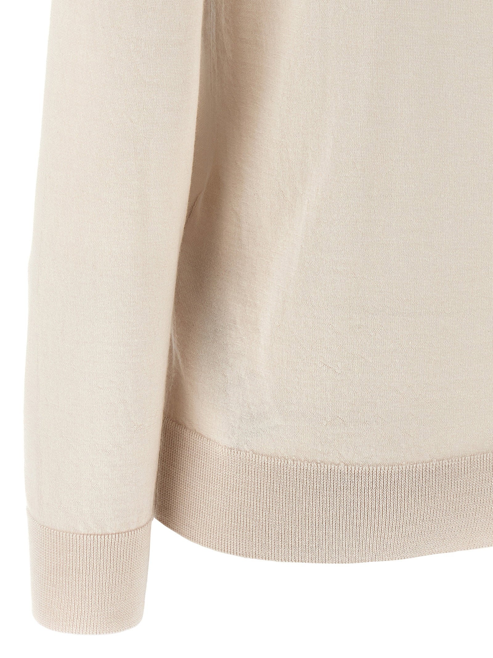 Brioni Cashmere And Silk Polo Shirt – 70% cachemire 30% silk - view 4