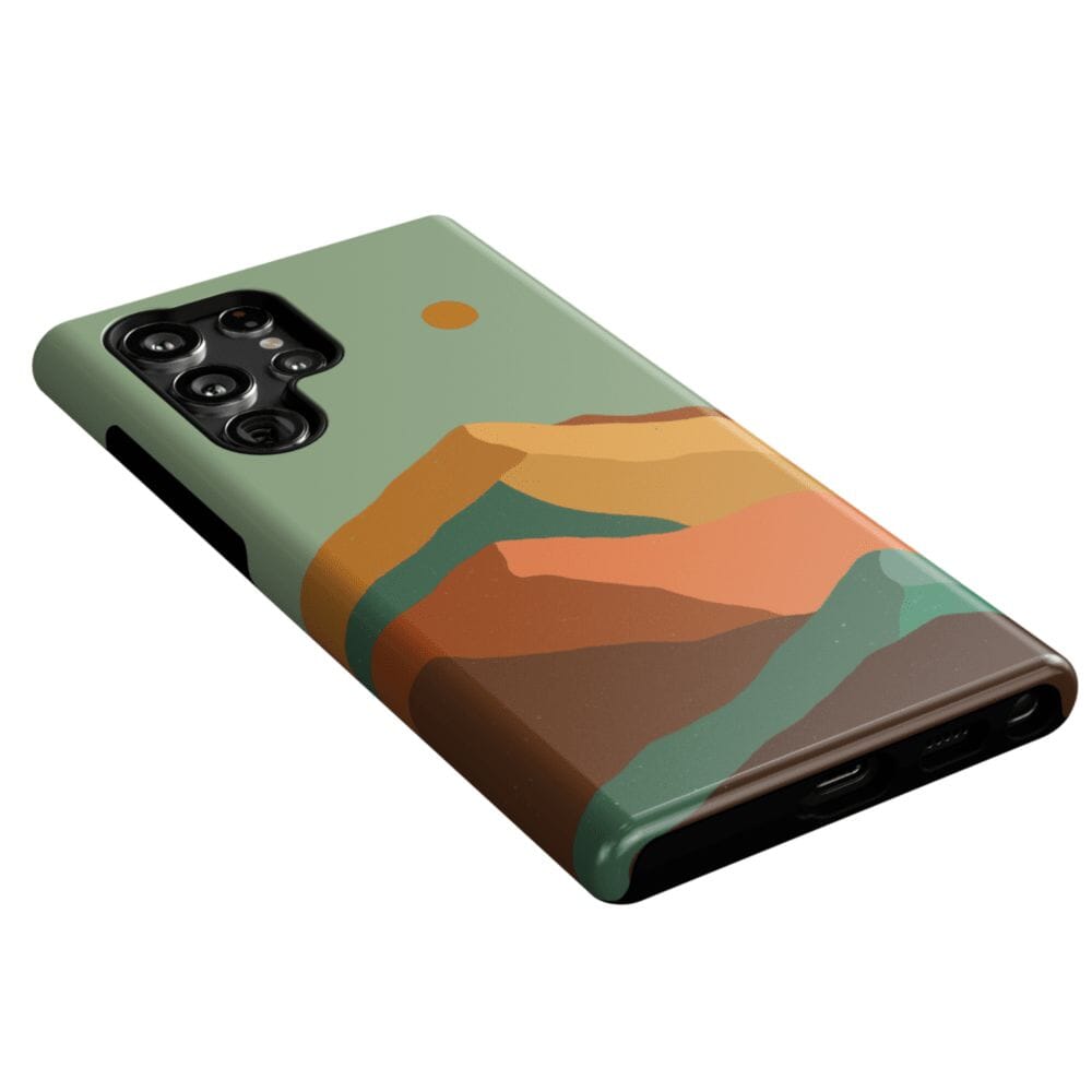 Casetry Endless Peaks | Colorblock Mountain Samsung Case - view 23