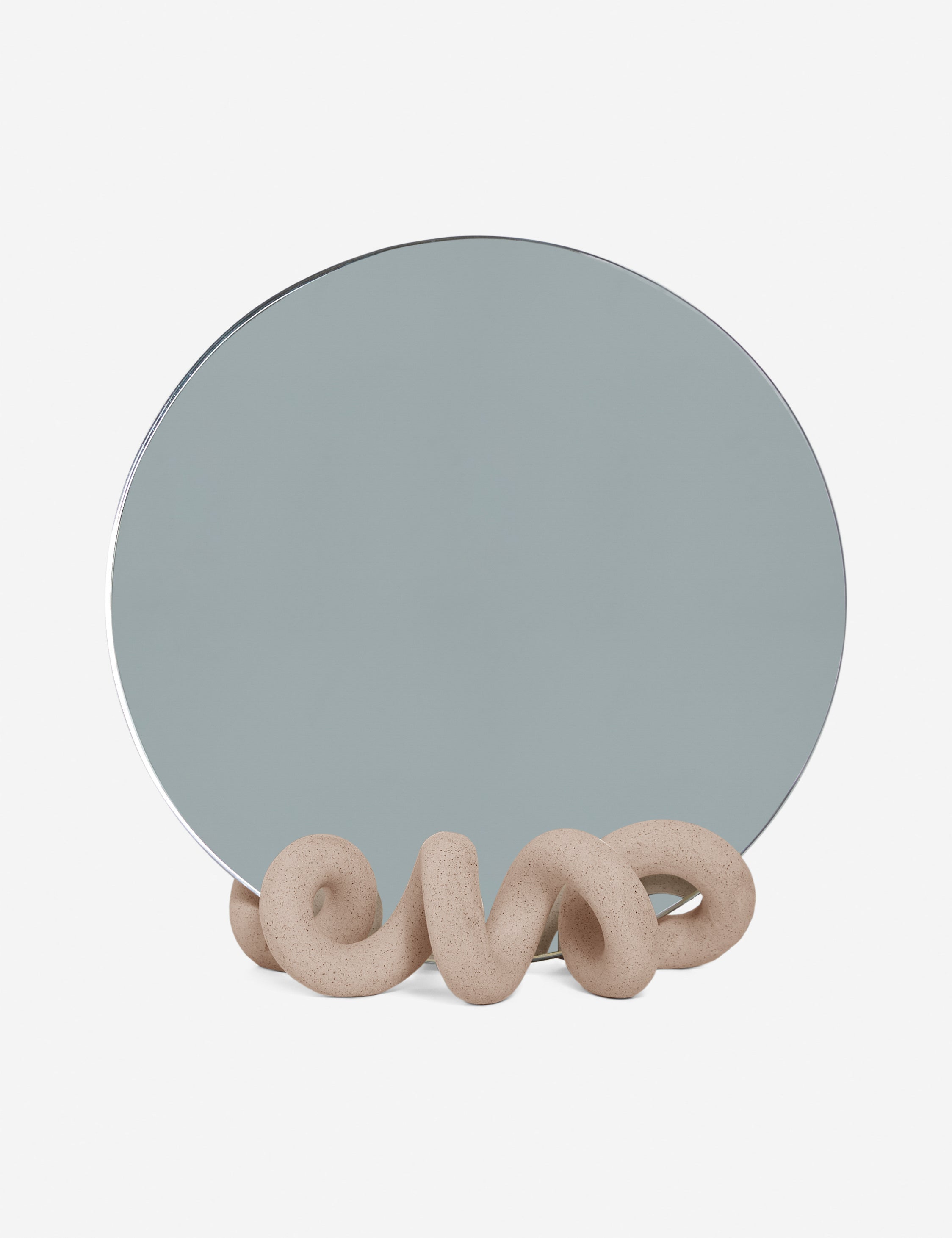Lulu and Georgia Curlee Table Mirror by SIN Ceramics