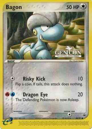 Promo gencon 2004 – Pokémon Bagon - 50/97 - Promo [GenCon 2004] [MSP-50] [Non-Holo]