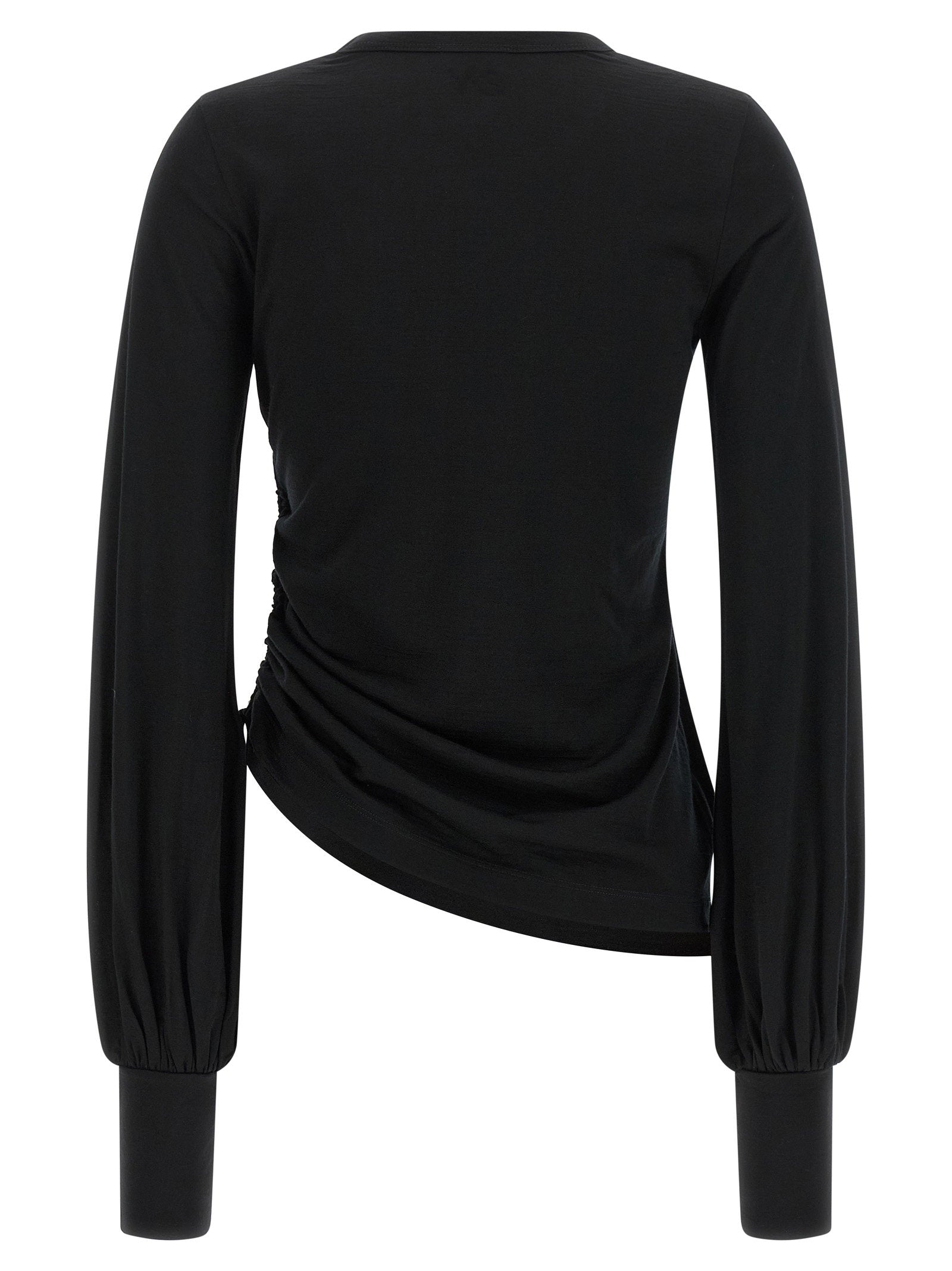 Y-3 Draped Cut T-shirt – 100% merino wool - view 2