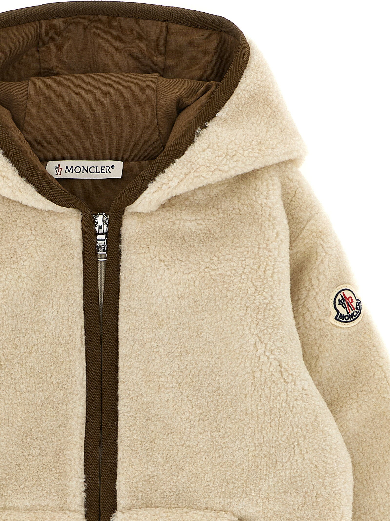 Moncler Enfant Teddy Hoodie - view 3