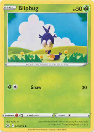 Common swsh11-018 non-holo – Pokémon Blipbug - 018/196 - Common [swsh11-018] [Non-Holo]