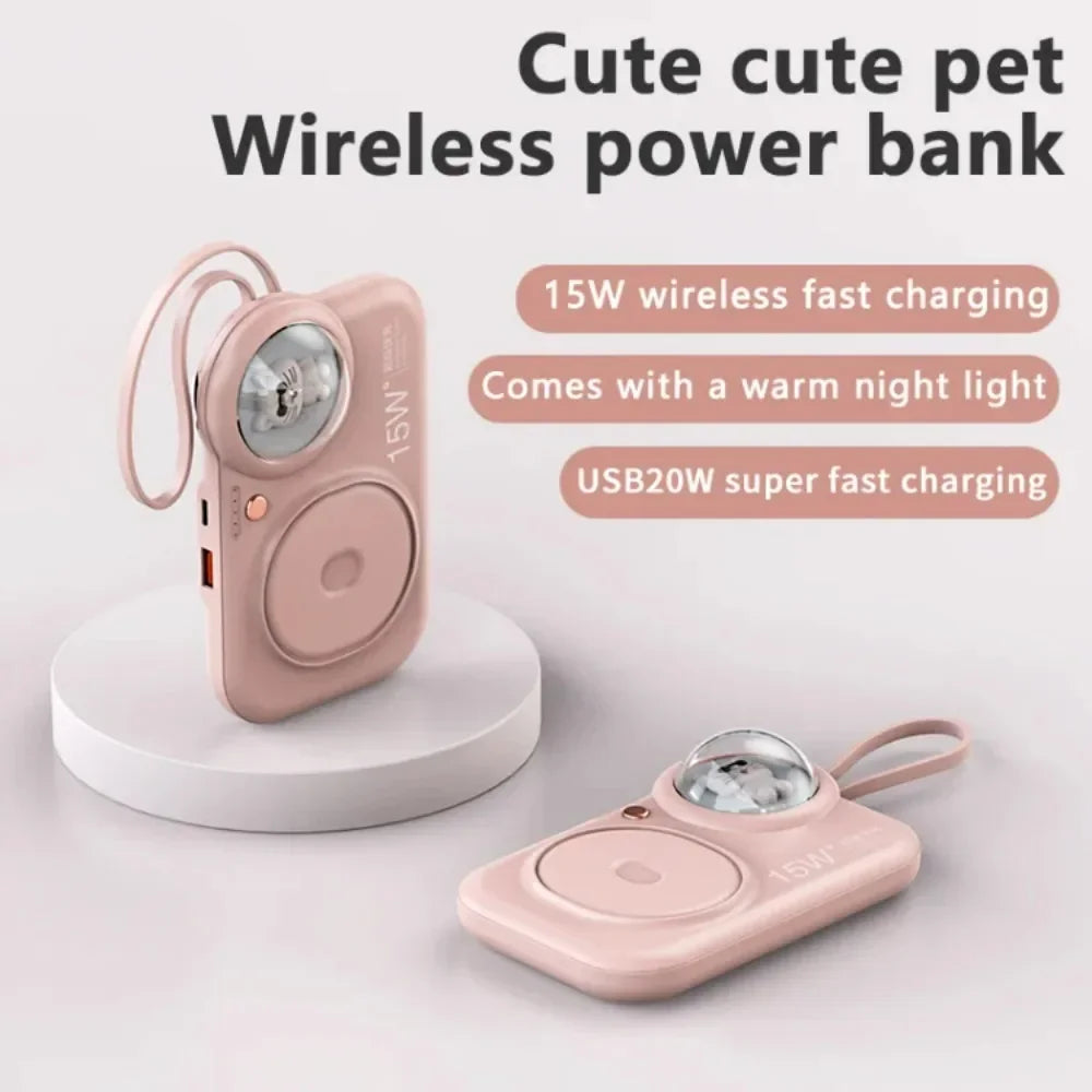 Peeperly Compact Cute 10000 mAh 15W Fast Power Bank - view 4