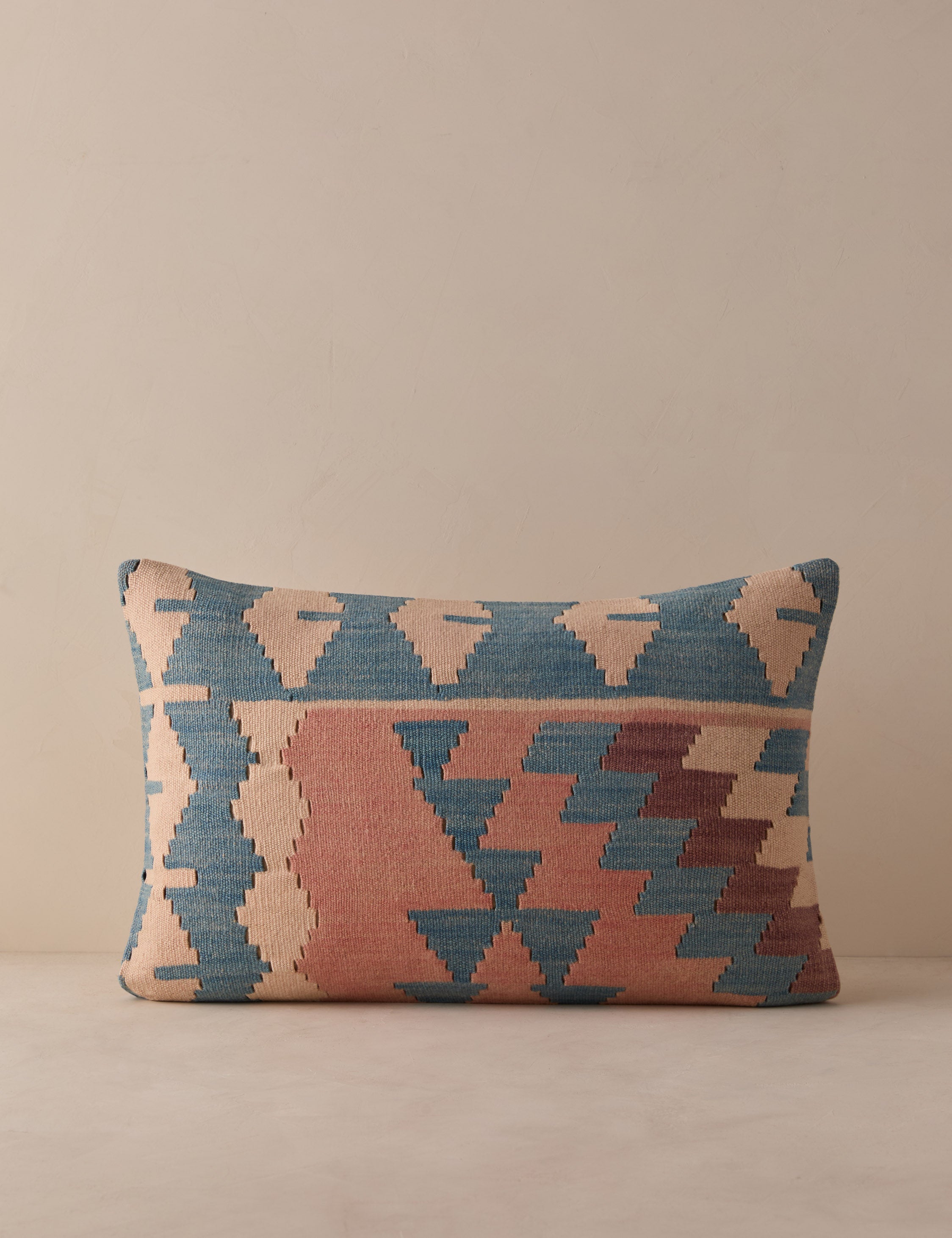 Lulu and Georgia Vintage Lumbar Pillow No. 355, 16" x 24"