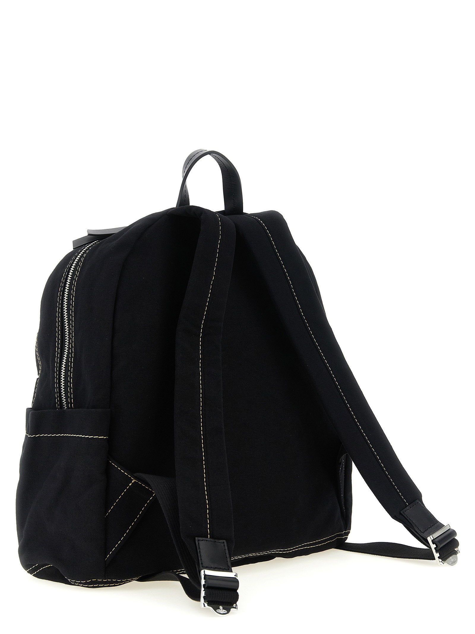 Vivienne Westwood George Medium Backpack – 100% cotton - view 2