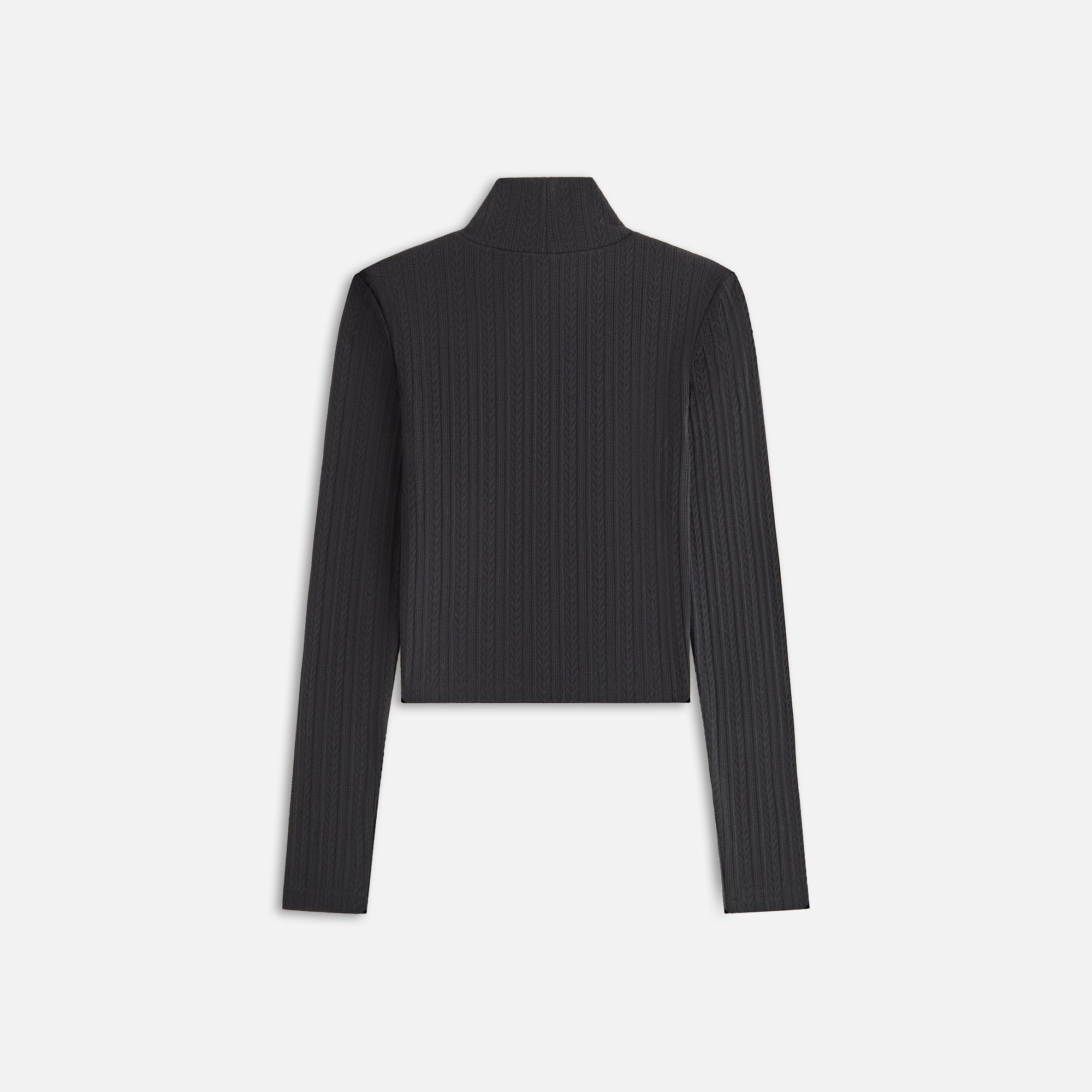 Kith Women Brier II Pointelle Turtleneck - Black - view 3
