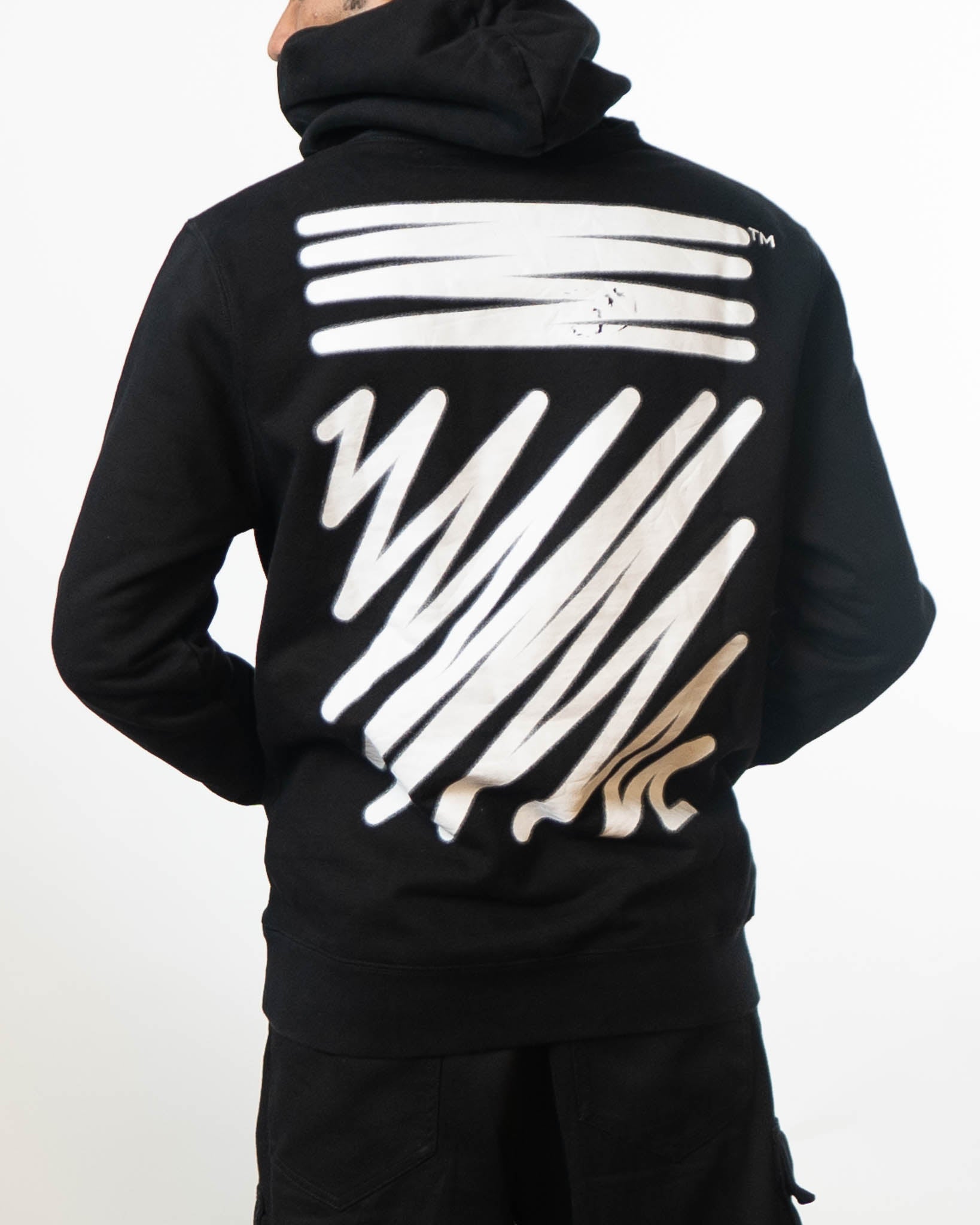 Off-White c/o Virgil Abloh Hoodie Black - view 4