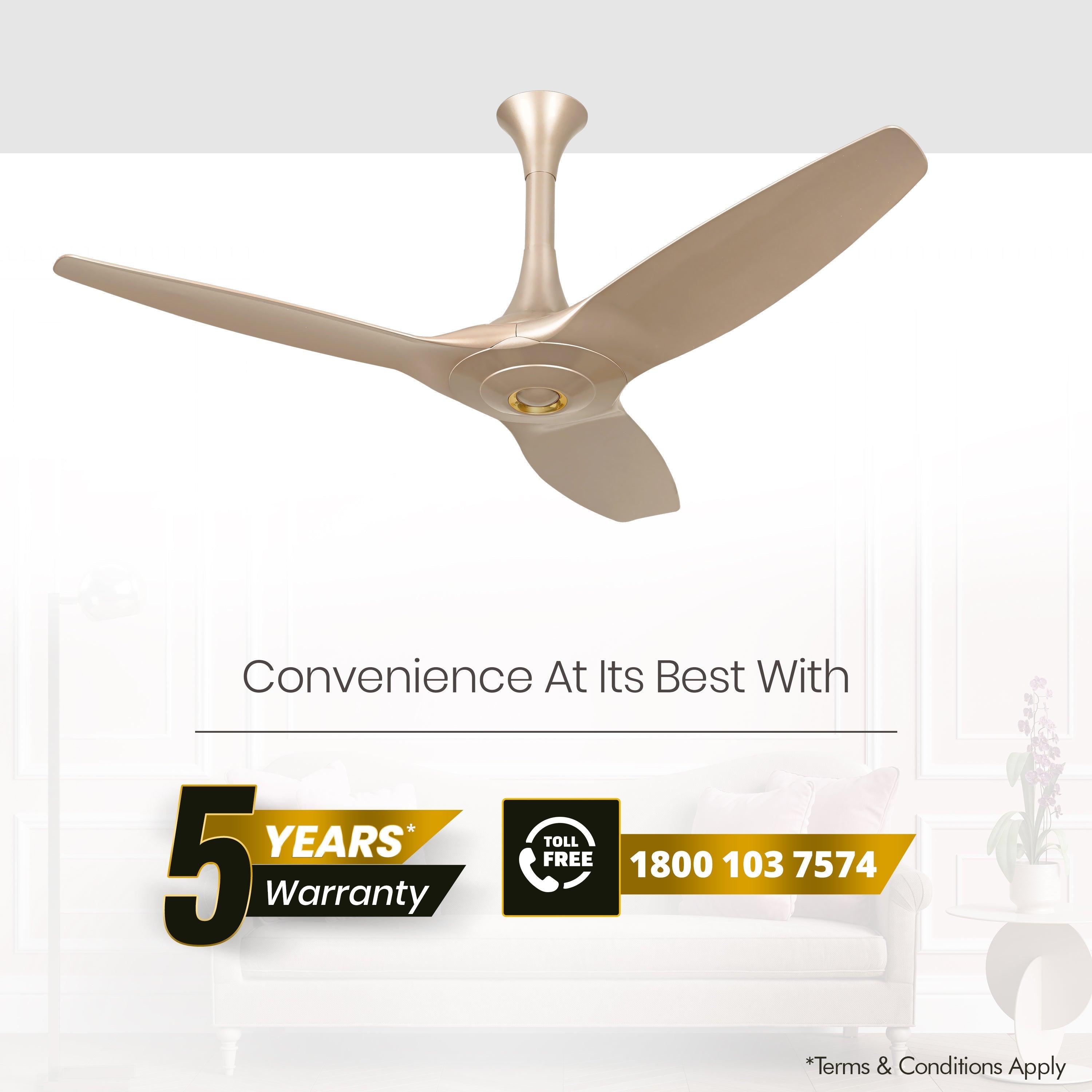 orientelectric Aeroquiet 5 Star Rated Premium BLDC PRO Ceiling Fan - view 37
