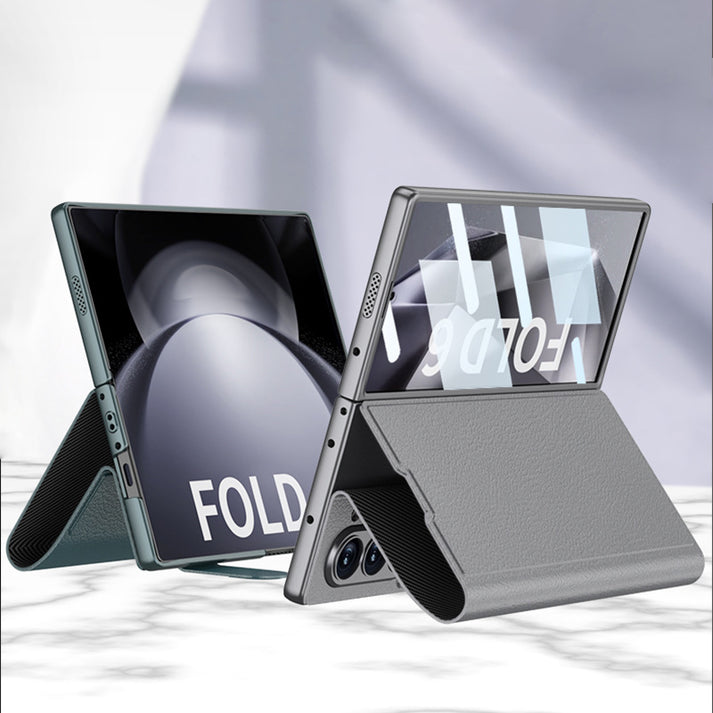 Million Cases Galaxy Z Fold6 Rich Luxe Corporate Leather Case - view 5