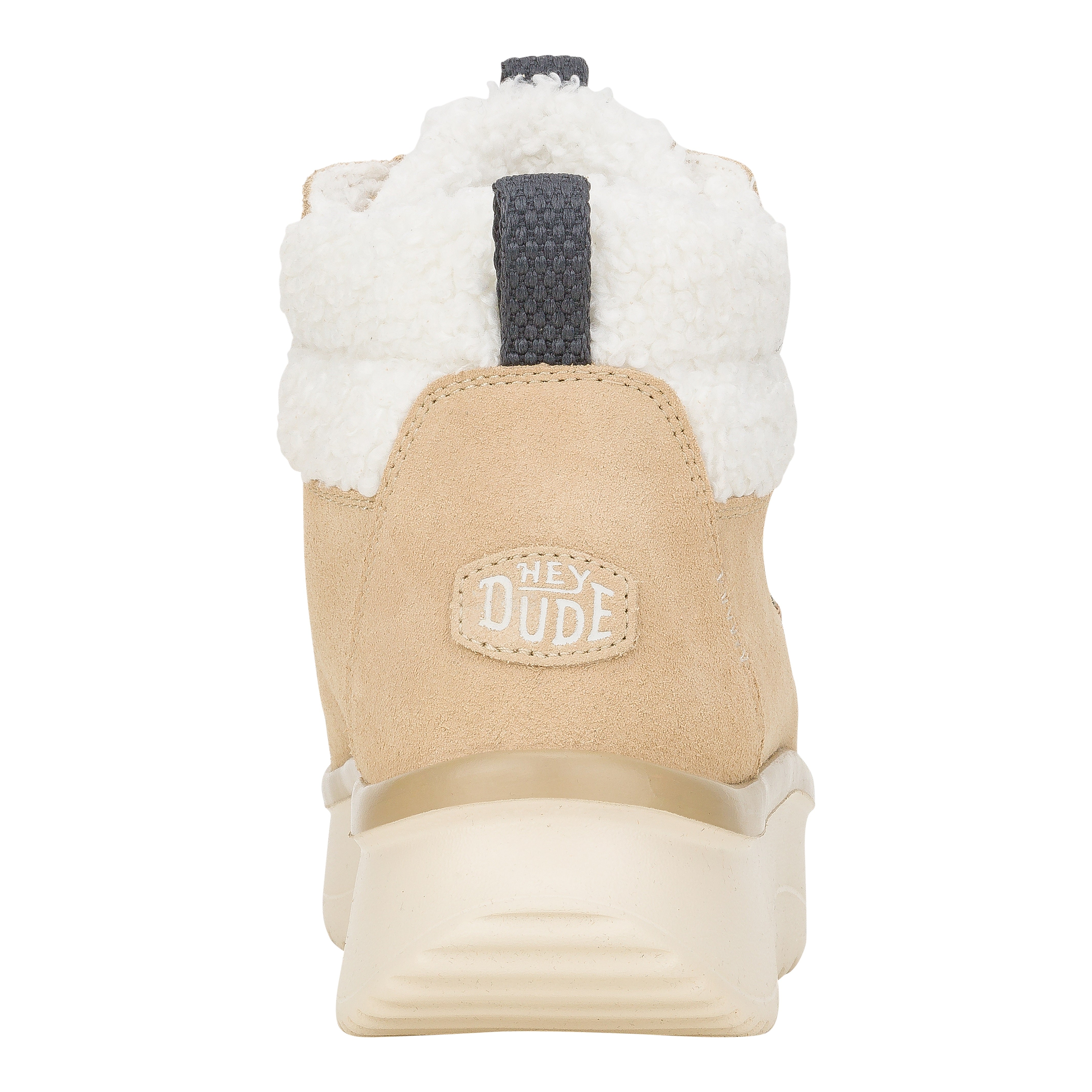 HEYDUDE shoes Wendy Peak Apres Suede Cozy - Sand Beige - view 5