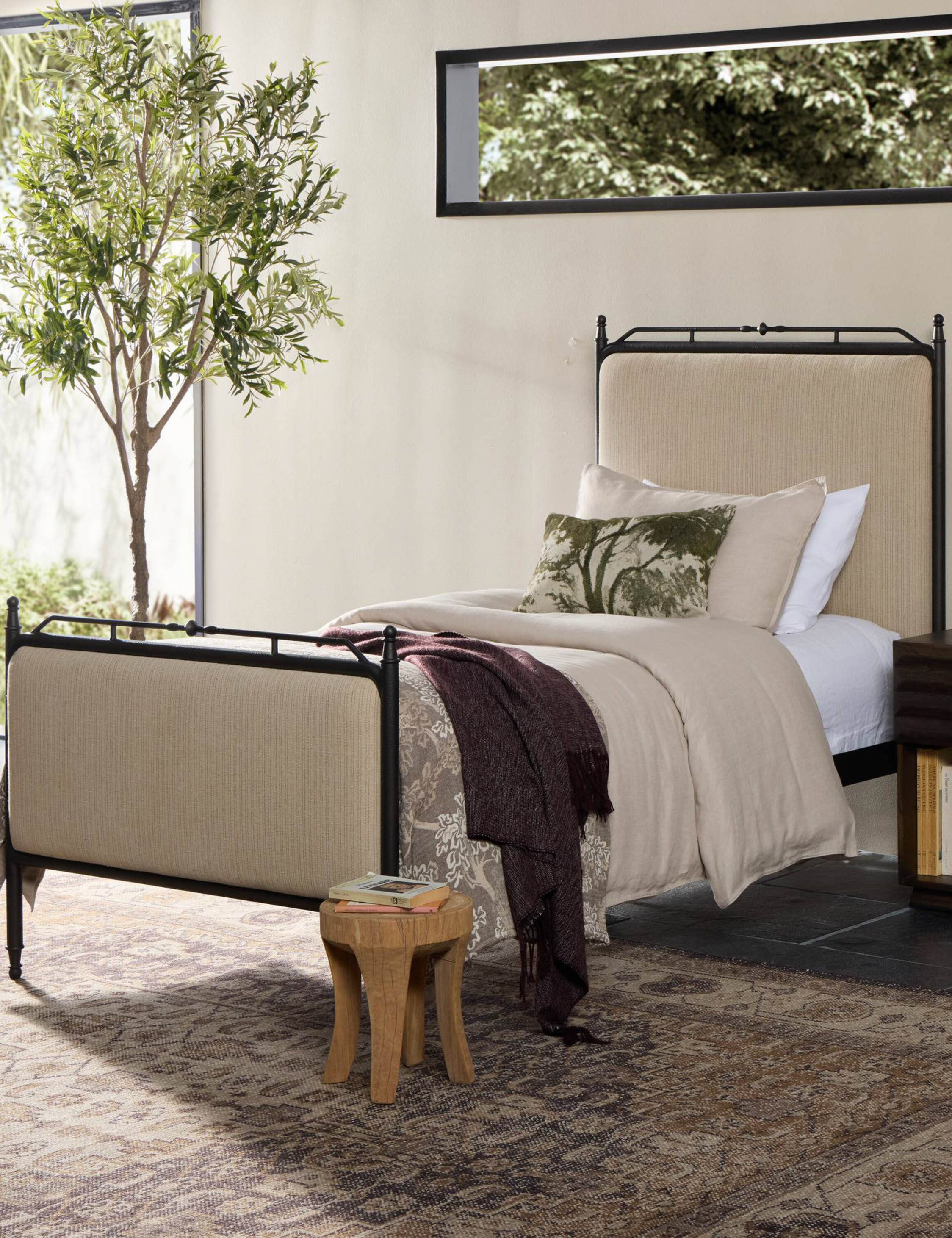 Lulu and Georgia Leyla Platform Bed by Amber Lewis x Four Hands - view 19